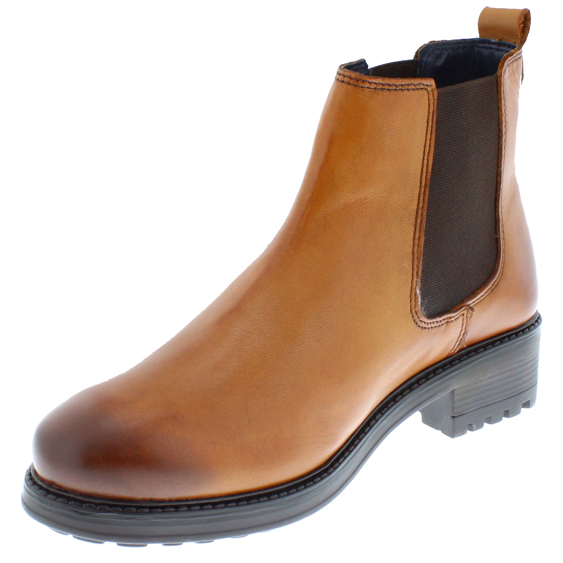 Frank James Larkhill Damen Chelsea Boots mit klobigen Sohlen - Bild 12 von 17