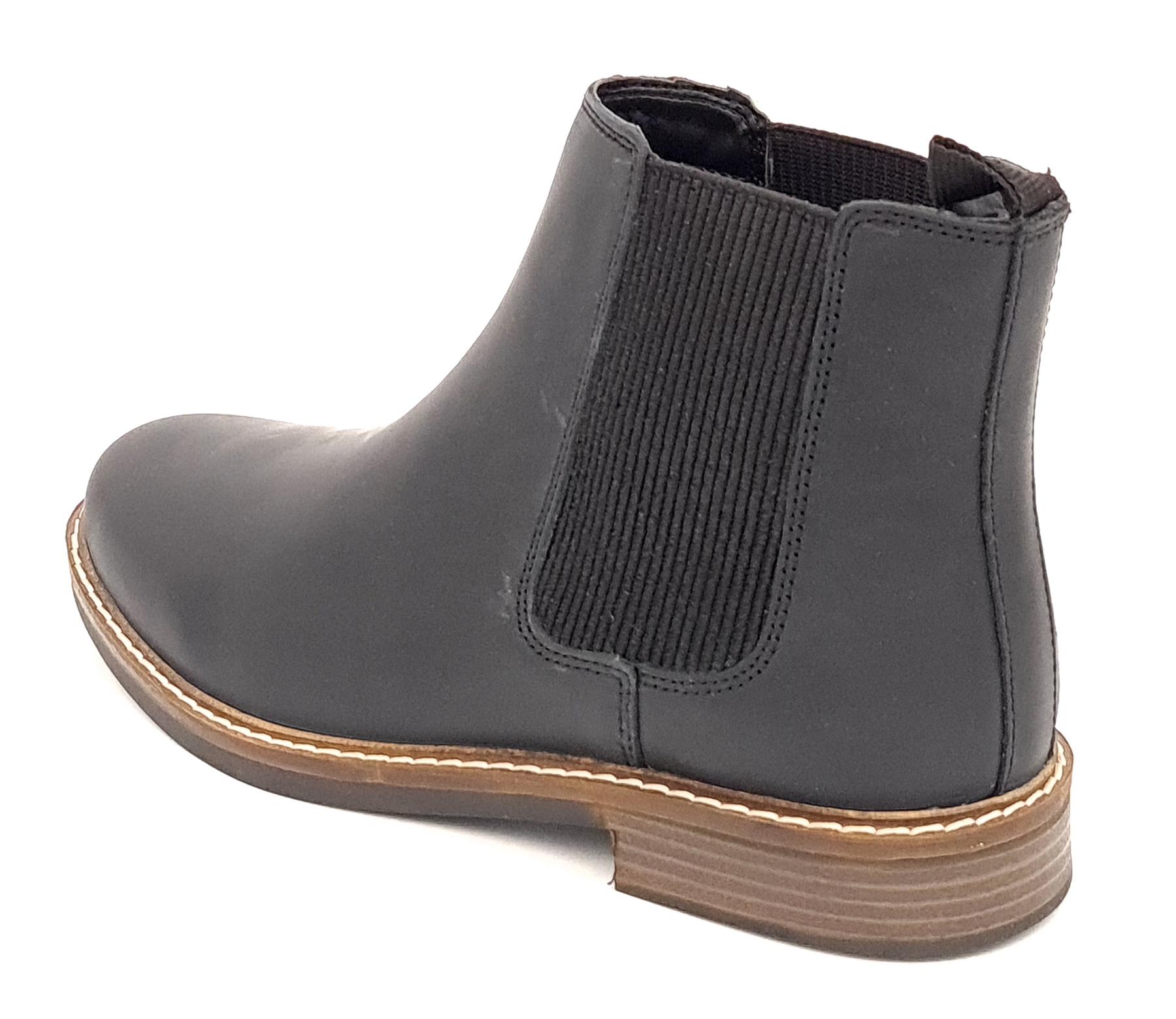 Botas Chelsea Red Tape Crick Bamford de cuero para hombre marrón 7 8 9 10 11 12 - Imagen 3 de 9