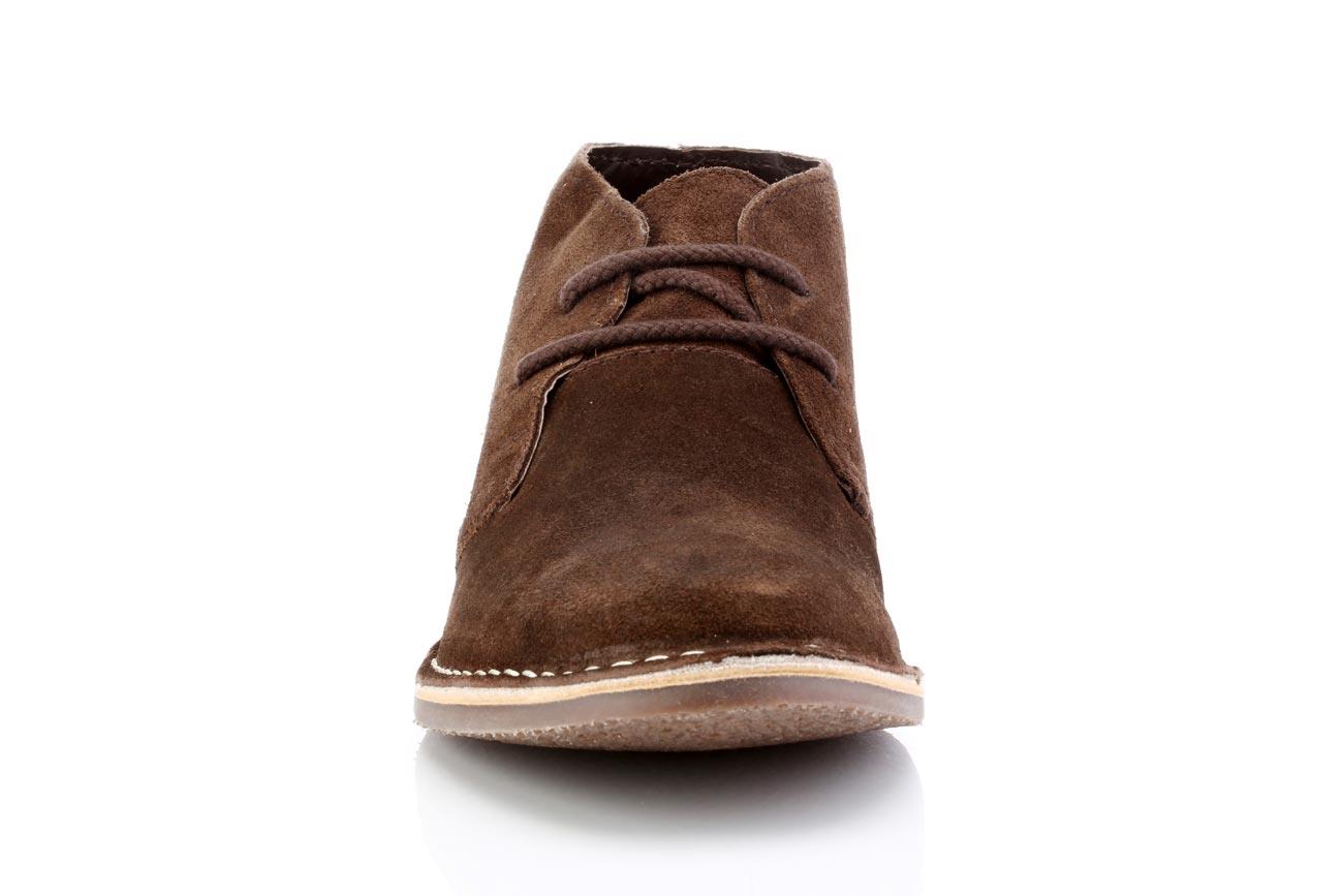 Botas de gamuza para hombre del desierto cinta roja cuero con cordones Chukka Gobi 7 8 9 10 11 12 - Imagen 9 de 20