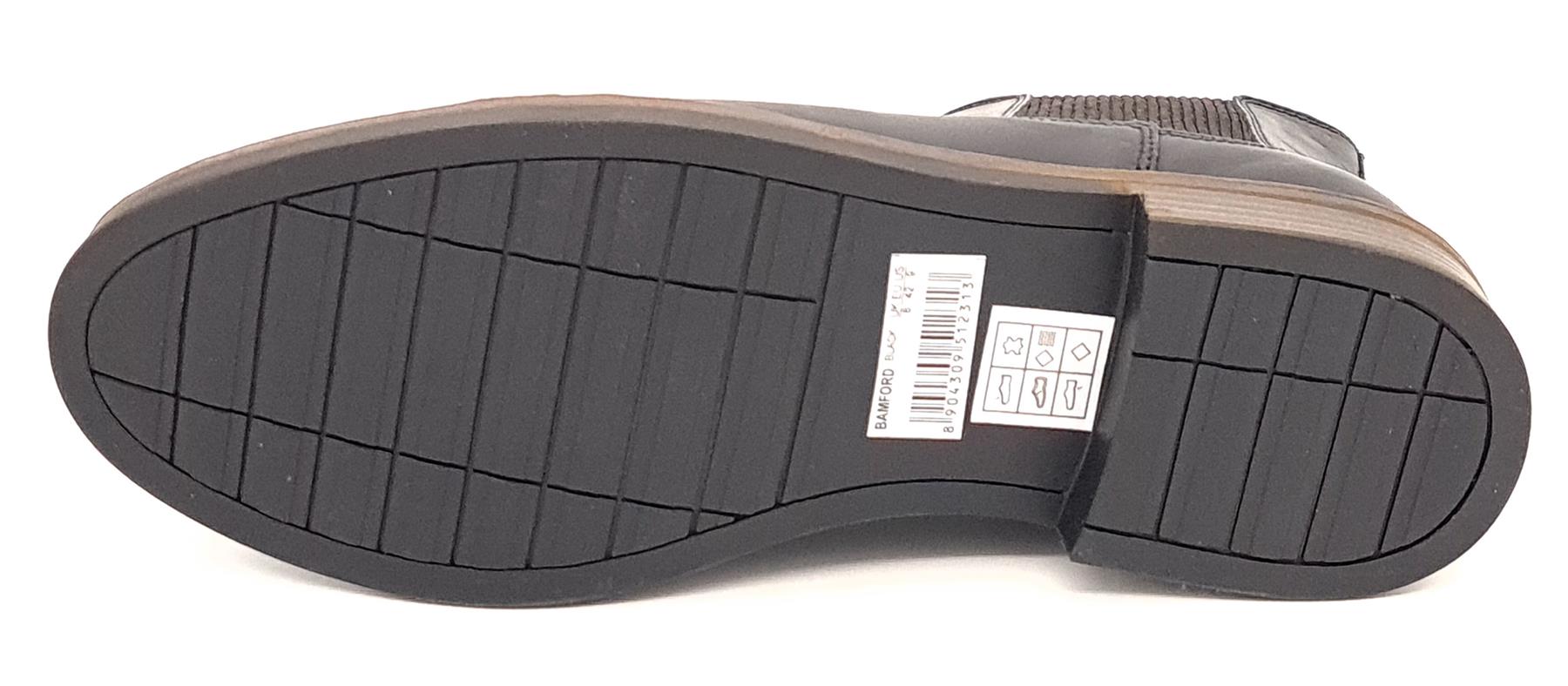 Botas Chelsea Red Tape Crick Bamford de cuero para hombre marrón 7 8 9 10 11 12 - Imagen 4 de 9