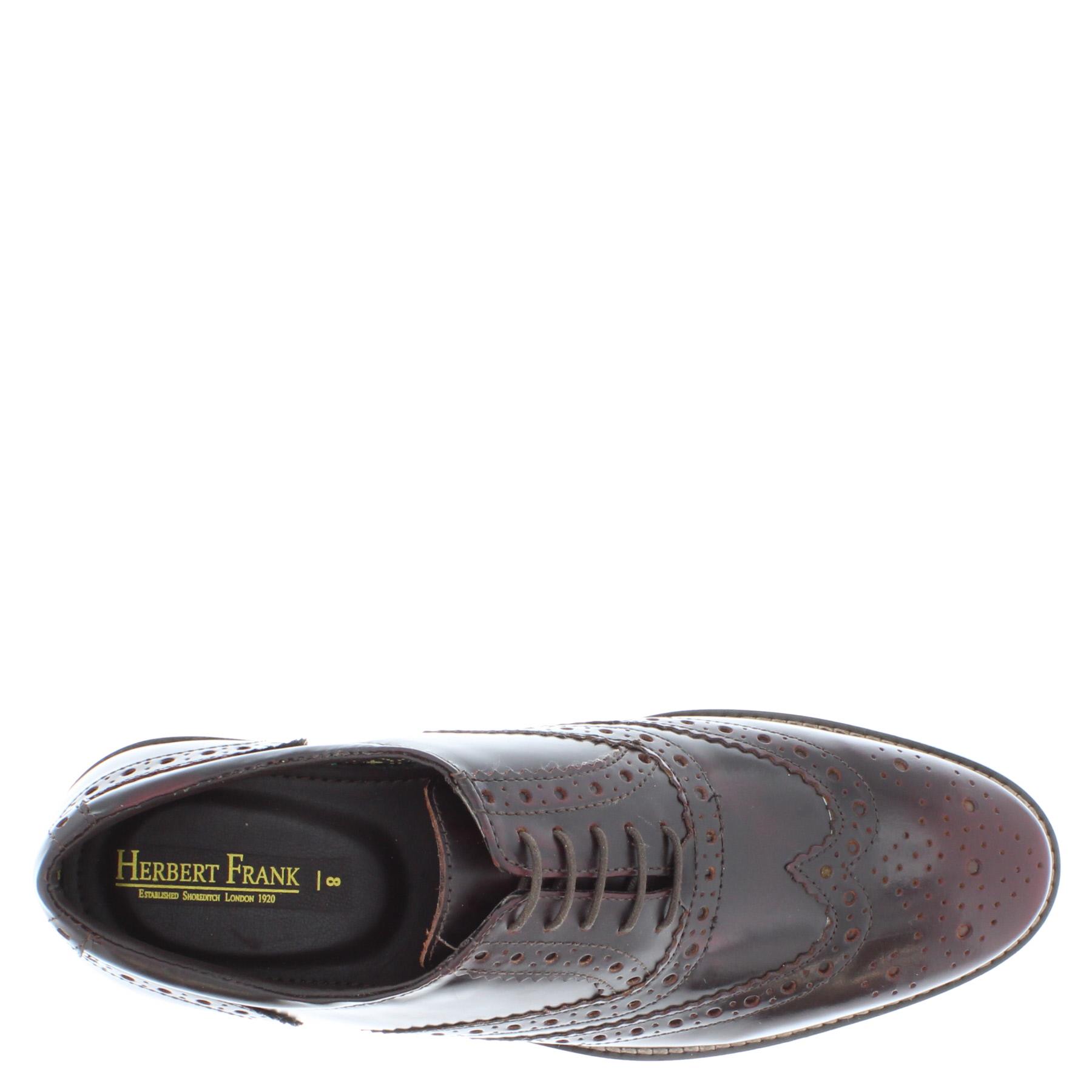 Herren Leder Schnürung Budapester Formell Brogues Schuhe Größe 7 8 9 10 11 12 - Bild 7 von 24