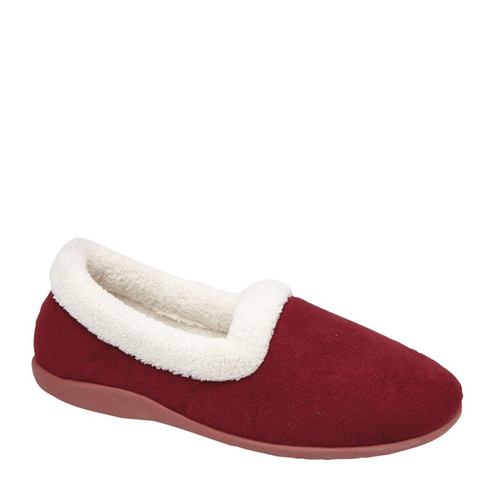 Zapatillas completas Sleepers Sandie Ii para dama forradas cálidas con cuello polar - Imagen 2 de 3