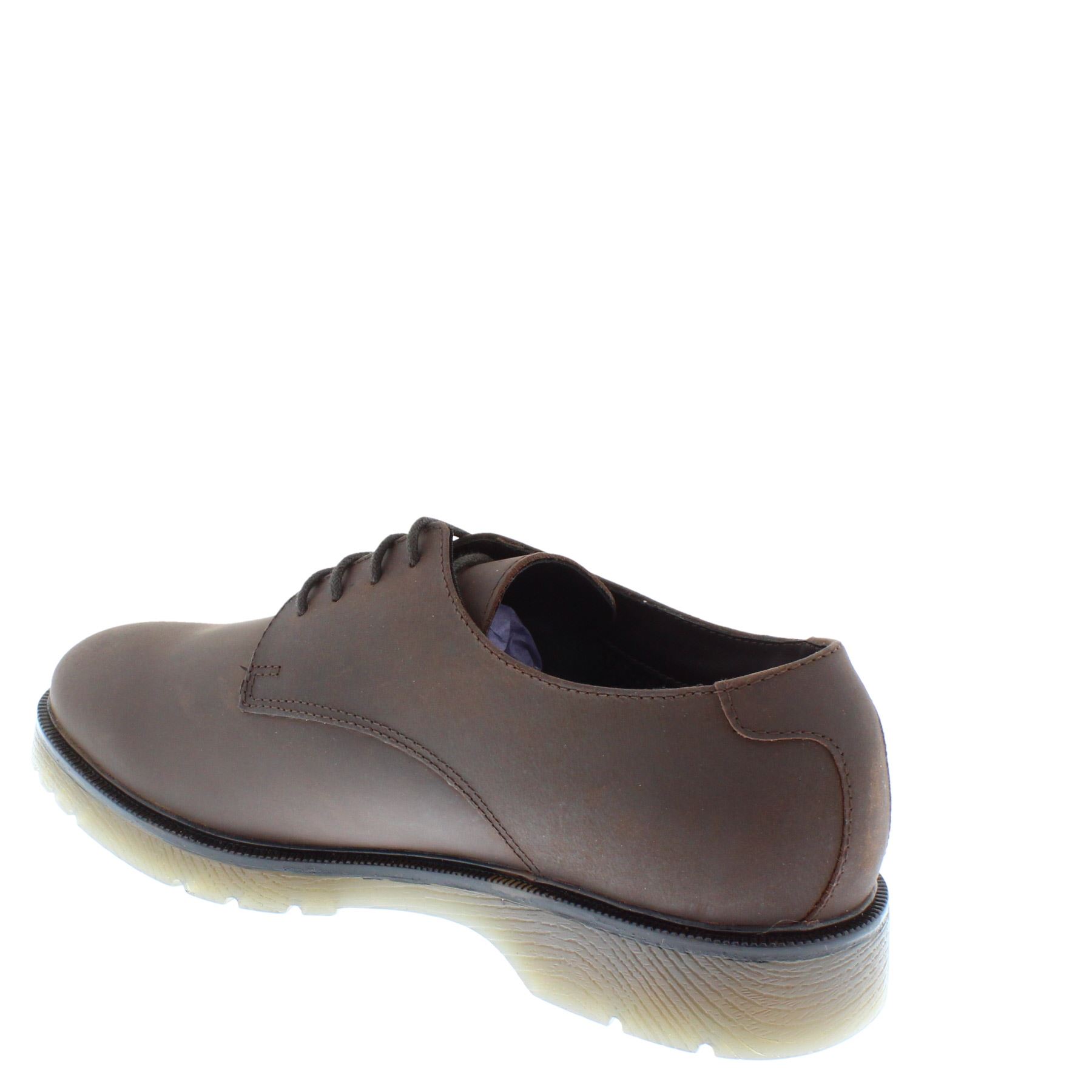 Mens Leather Oxford Black Brown Lace Up Frank James Brent Shoes Size 6-12 - Picture 14 of 17