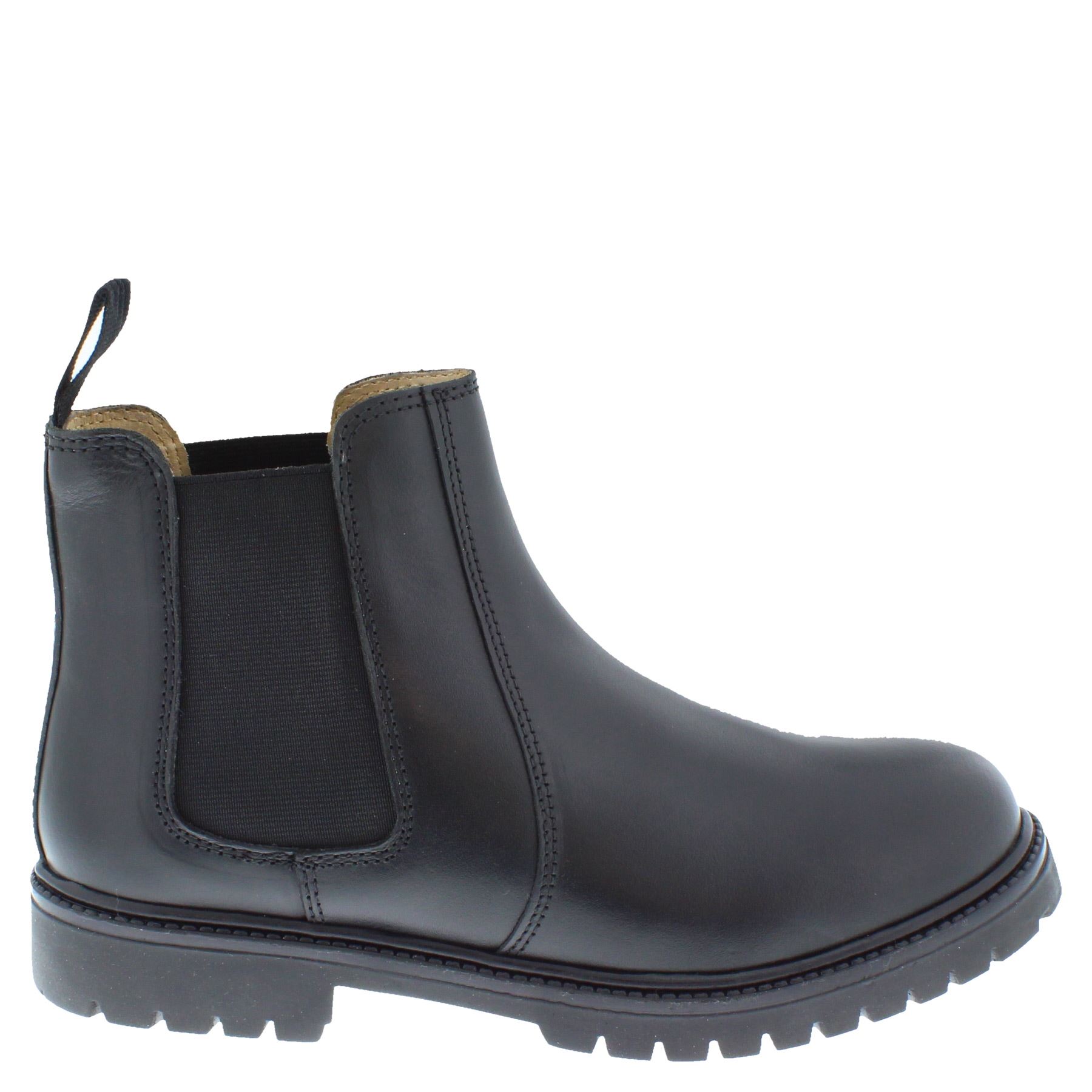 Frank James Rutland Jungen Mädchen Chelsea Leder Händler Stiefel Kleinkind Junior - Bild 3 von 25
