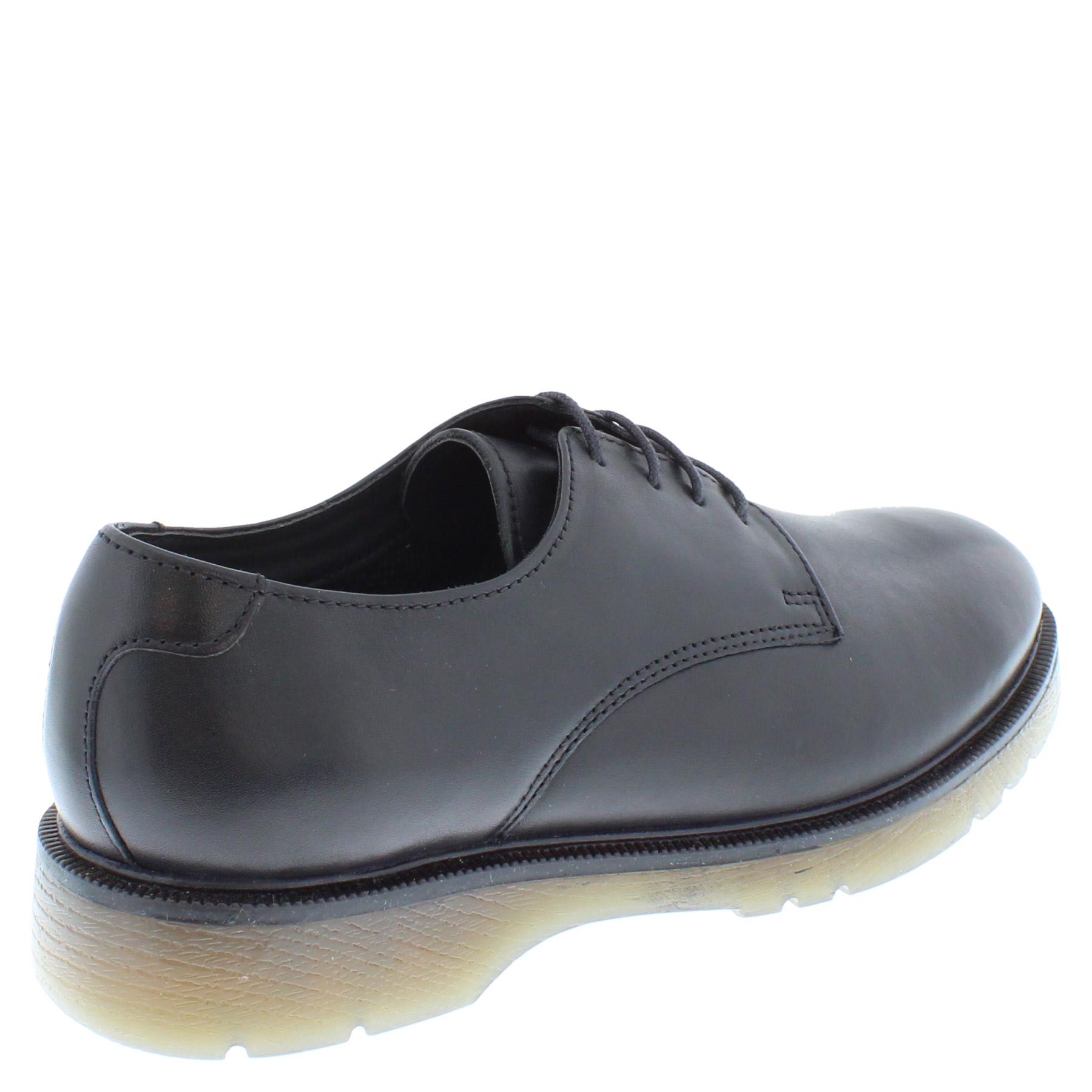 Mens Leather Oxford Black Brown Lace Up Frank James Brent Shoes Size 6-12 - Picture 7 of 17