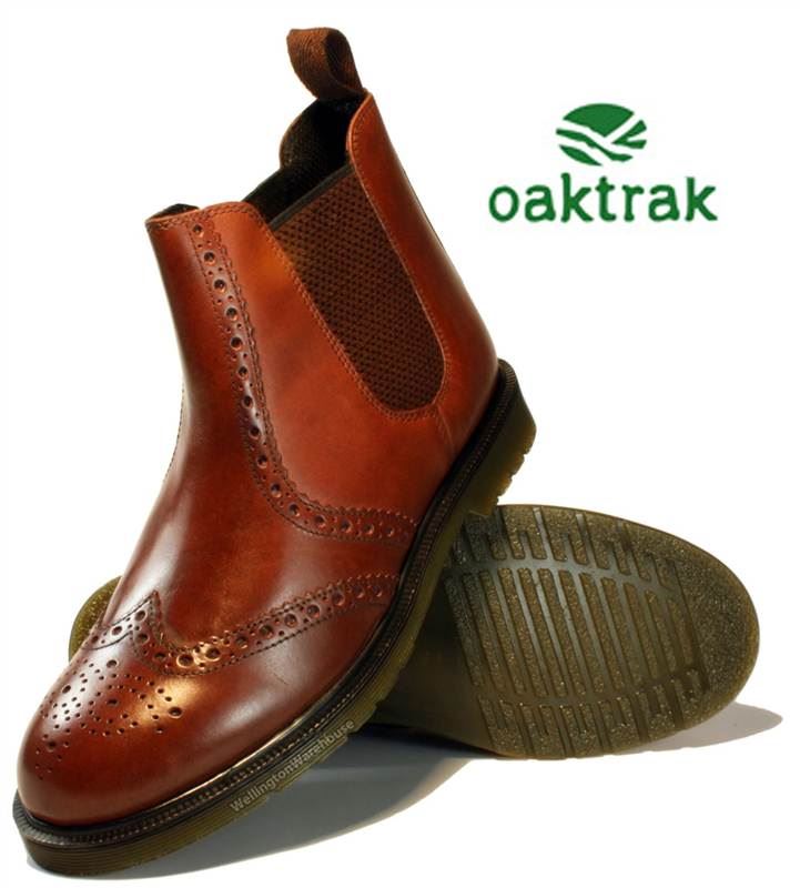 Oaktrak Belper Bordo Brown Pull 