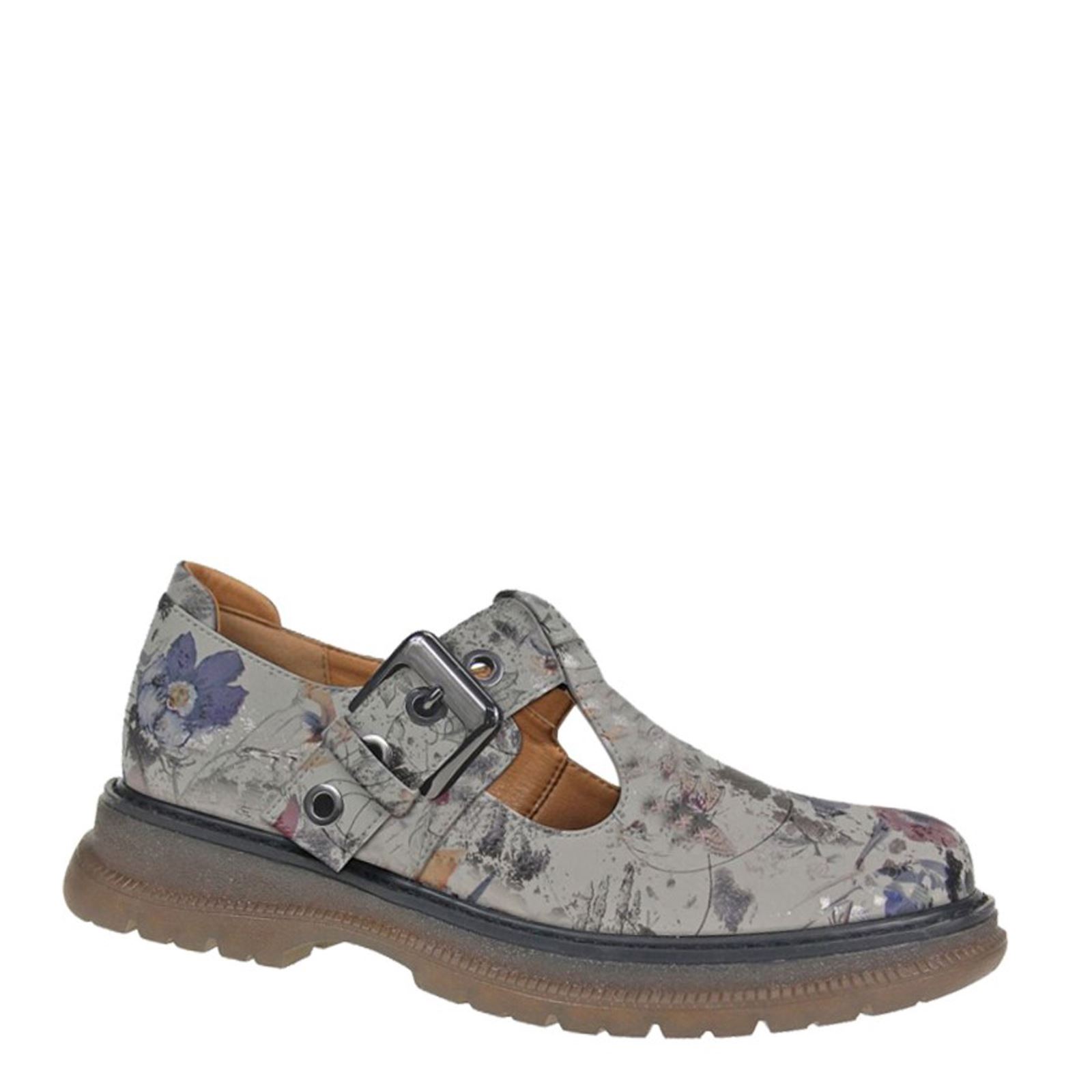 Cipriata Cira Ladies' T-Bar Buckle Flat Mary Jane Shoes - Picture 4 of 5