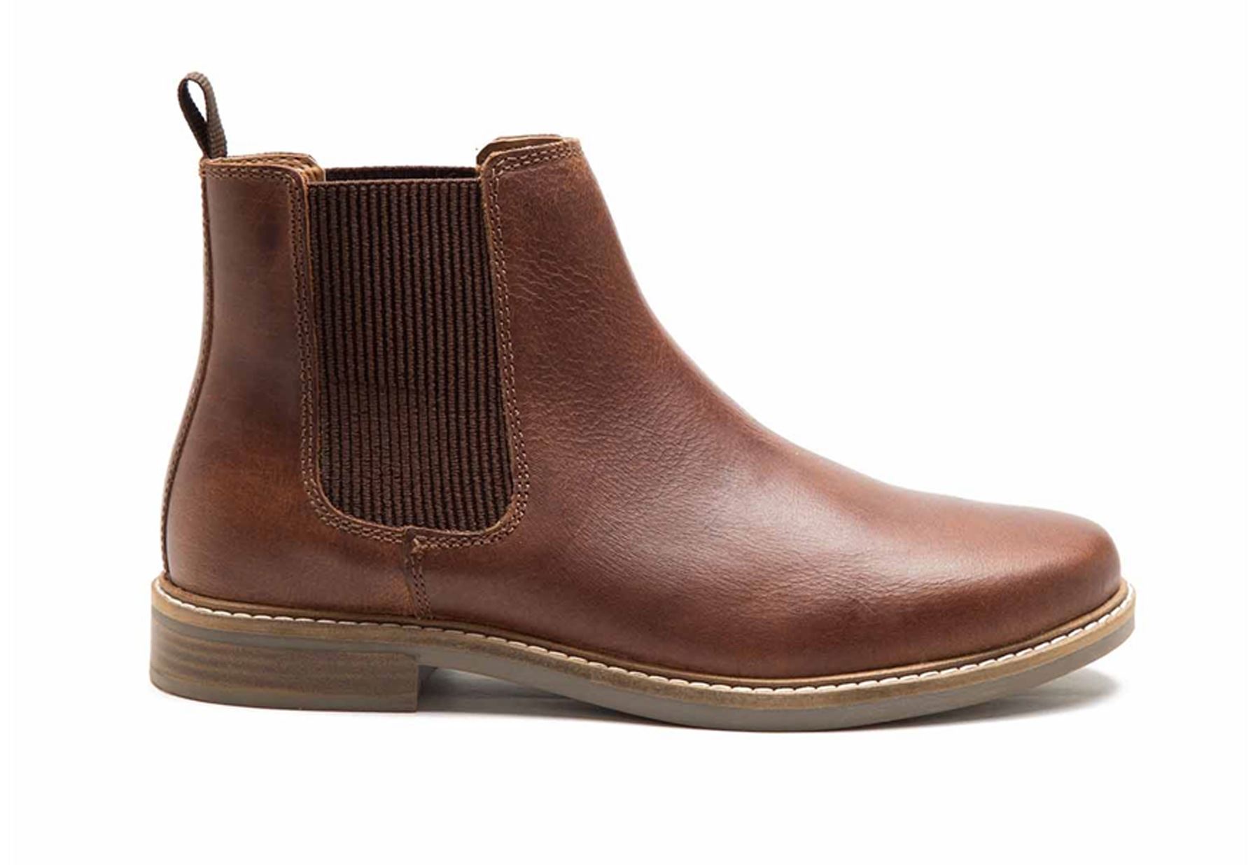 Botas Chelsea Red Tape Crick Bamford de cuero para hombre marrón 7 8 9 10 11 12 - Imagen 9 de 9
