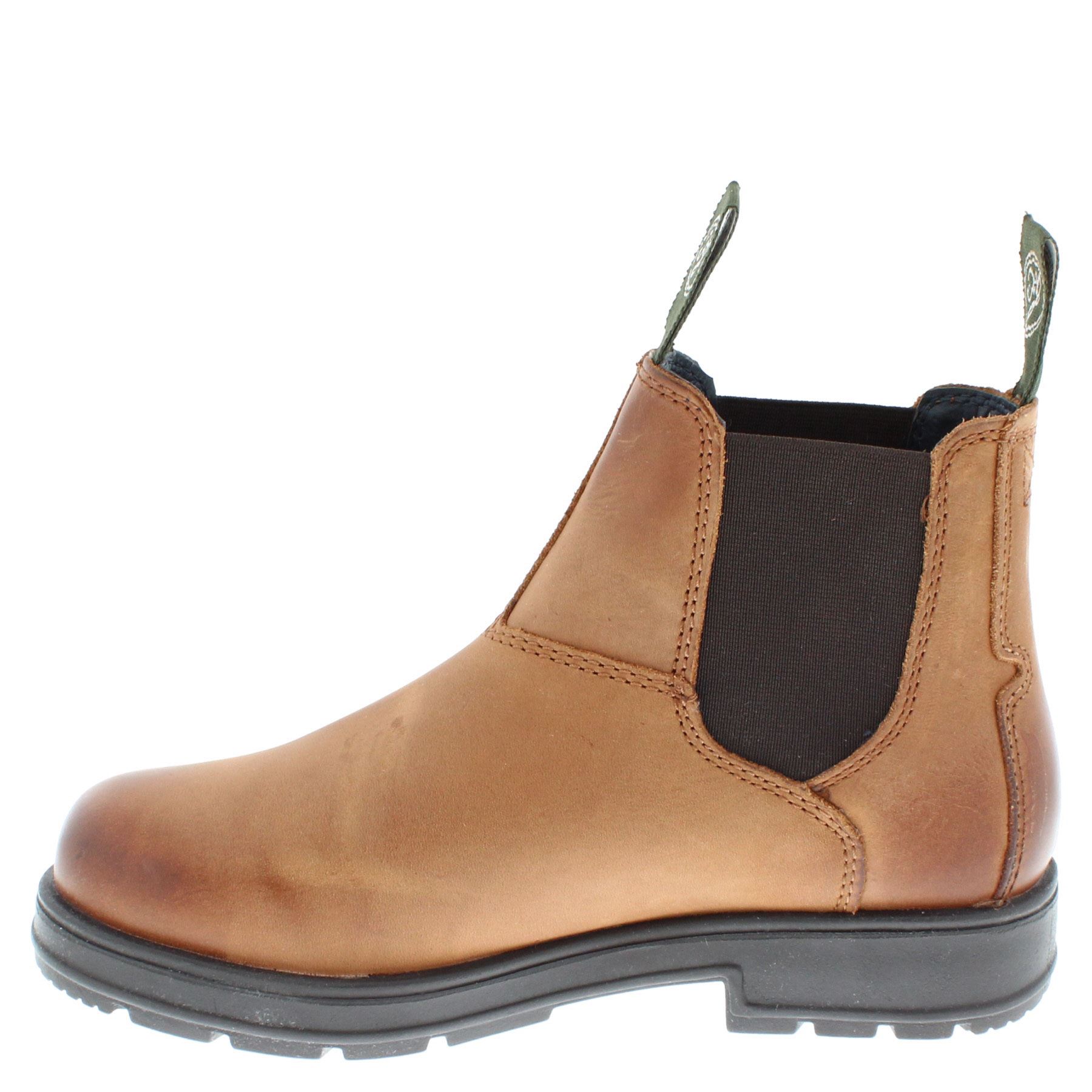 Frank James Women's Suffolk Brown Leather Chelsea Dealer Boots - Picture 13 of 17