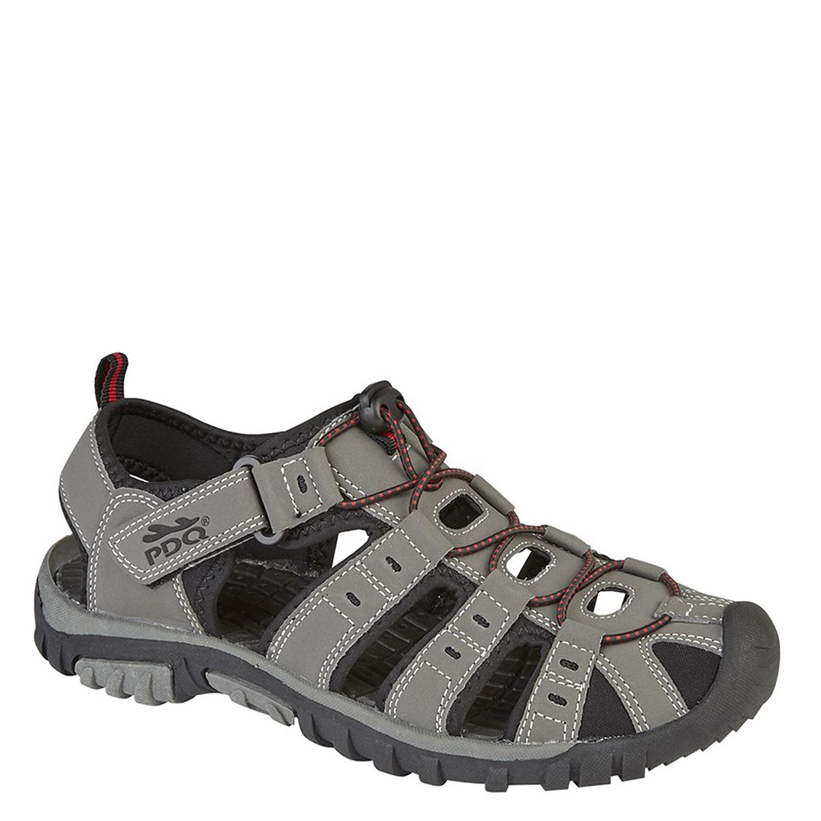 Pdq B 040 Ladies' Toggle/Touch Fastening Trail Flat Hiking Sandals - Picture 4 of 5
