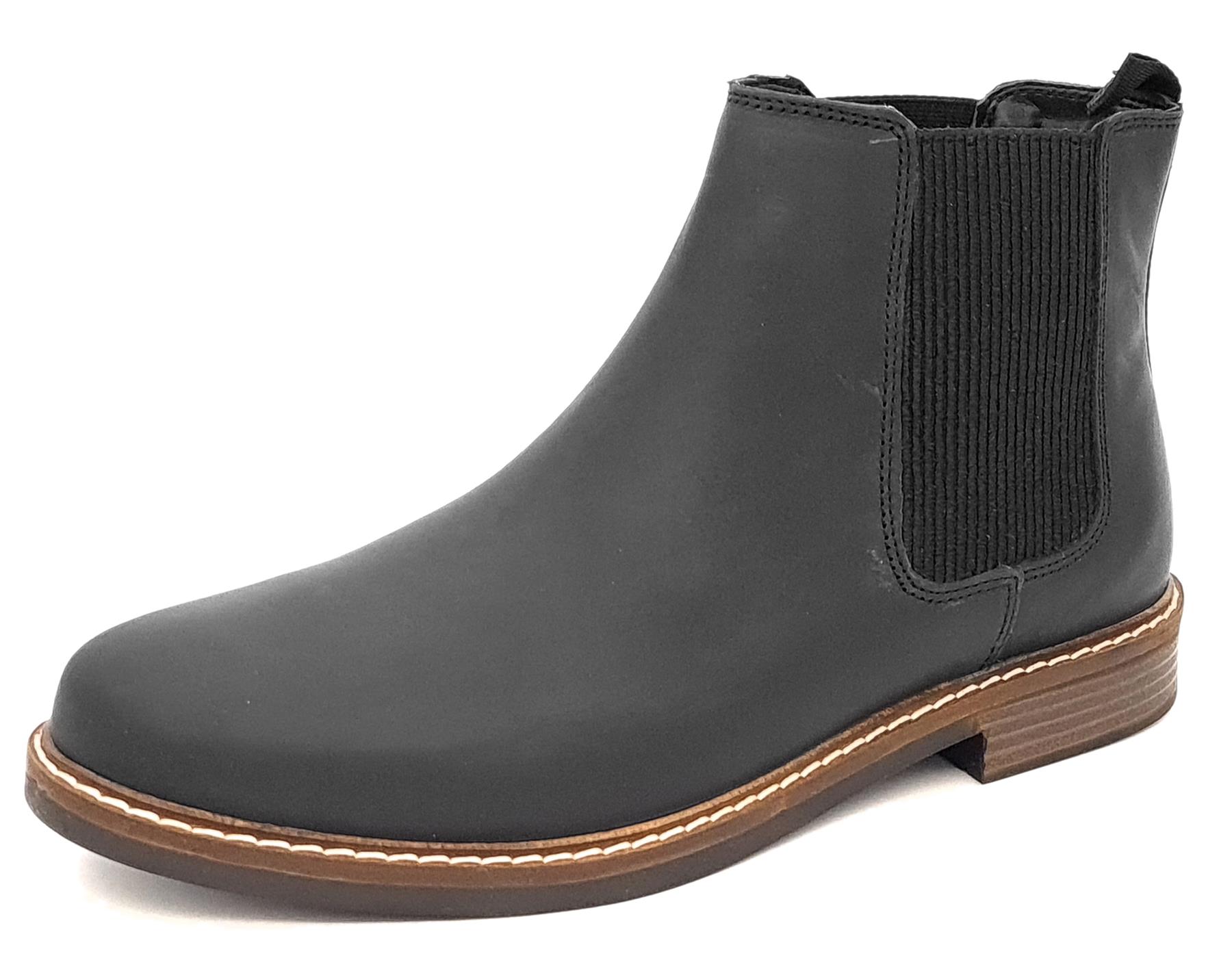Botas Chelsea Red Tape Crick Bamford de cuero para hombre marrón 7 8 9 10 11 12 - Imagen 2 de 9