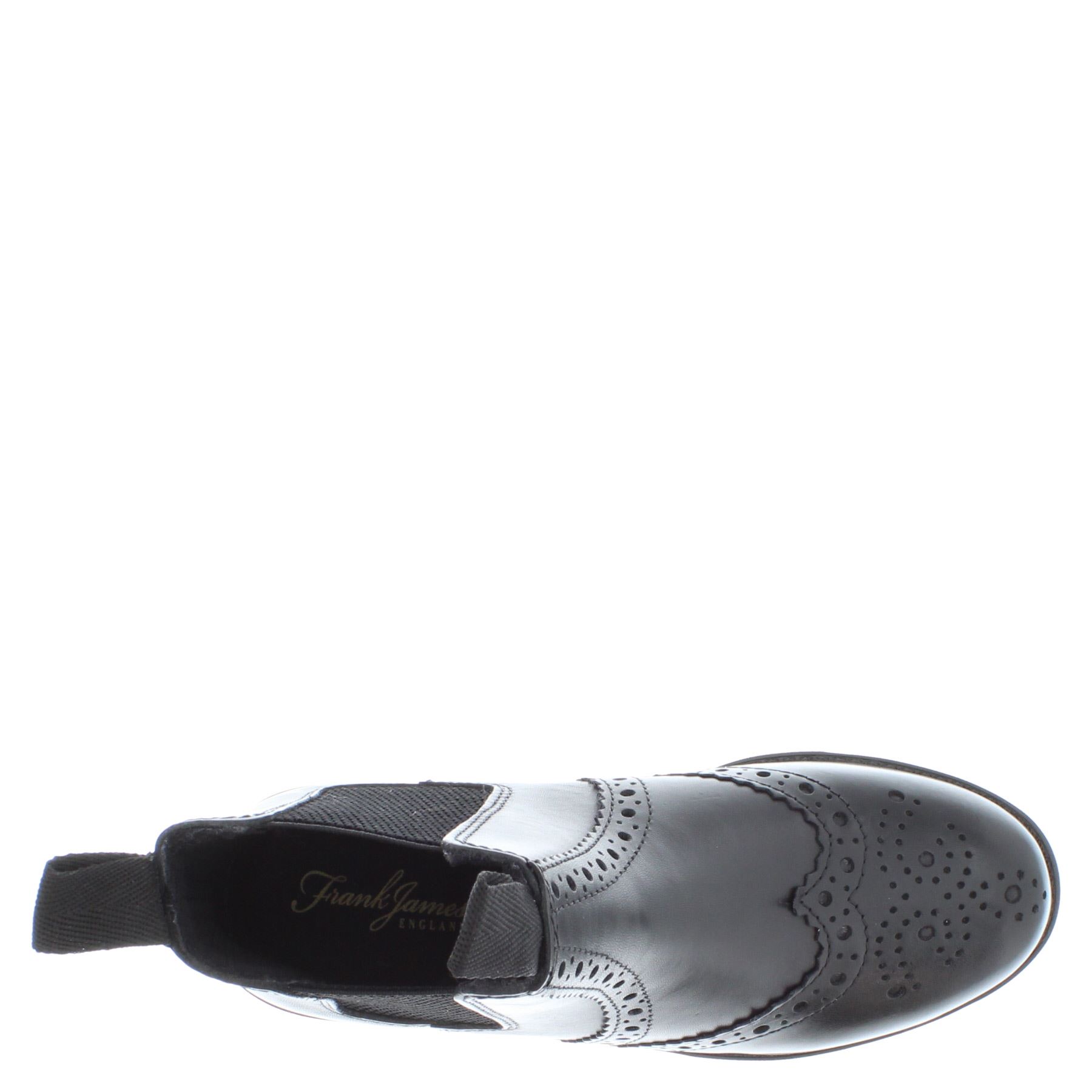 Frank James Cheltenham Boys Girls Brogue Chelsea Leather Jodphur Boots - Picture 8 of 25