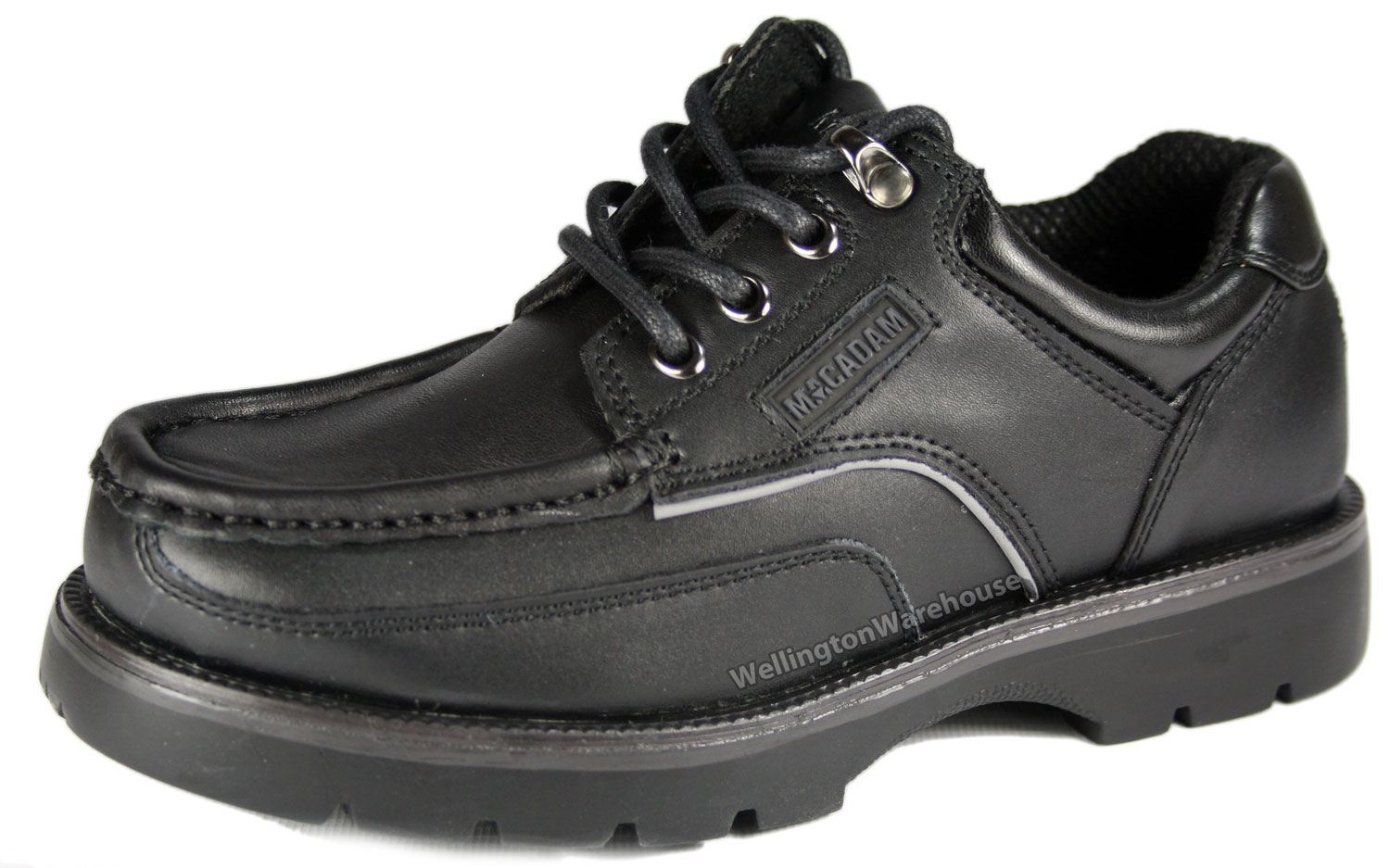 black formal shoes with laces