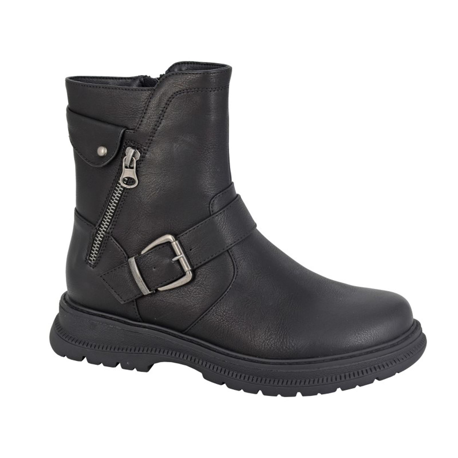 Cipriata Tilda Ladies' Inside Zip Ankle Biker Boots