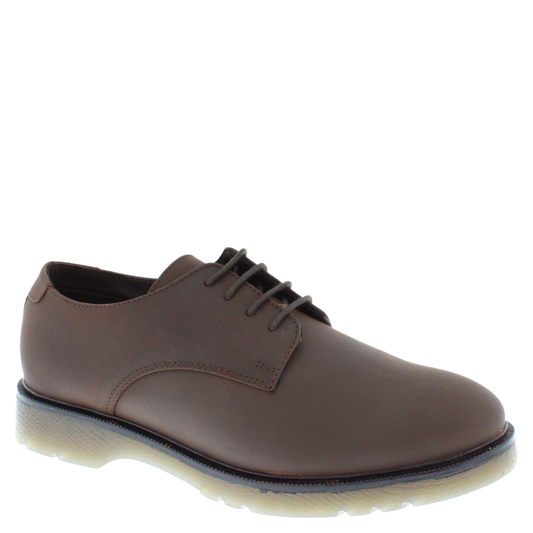 Mens Leather Oxford Black Brown Lace Up Frank James Brent Shoes Size 6-12 - Picture 10 of 17