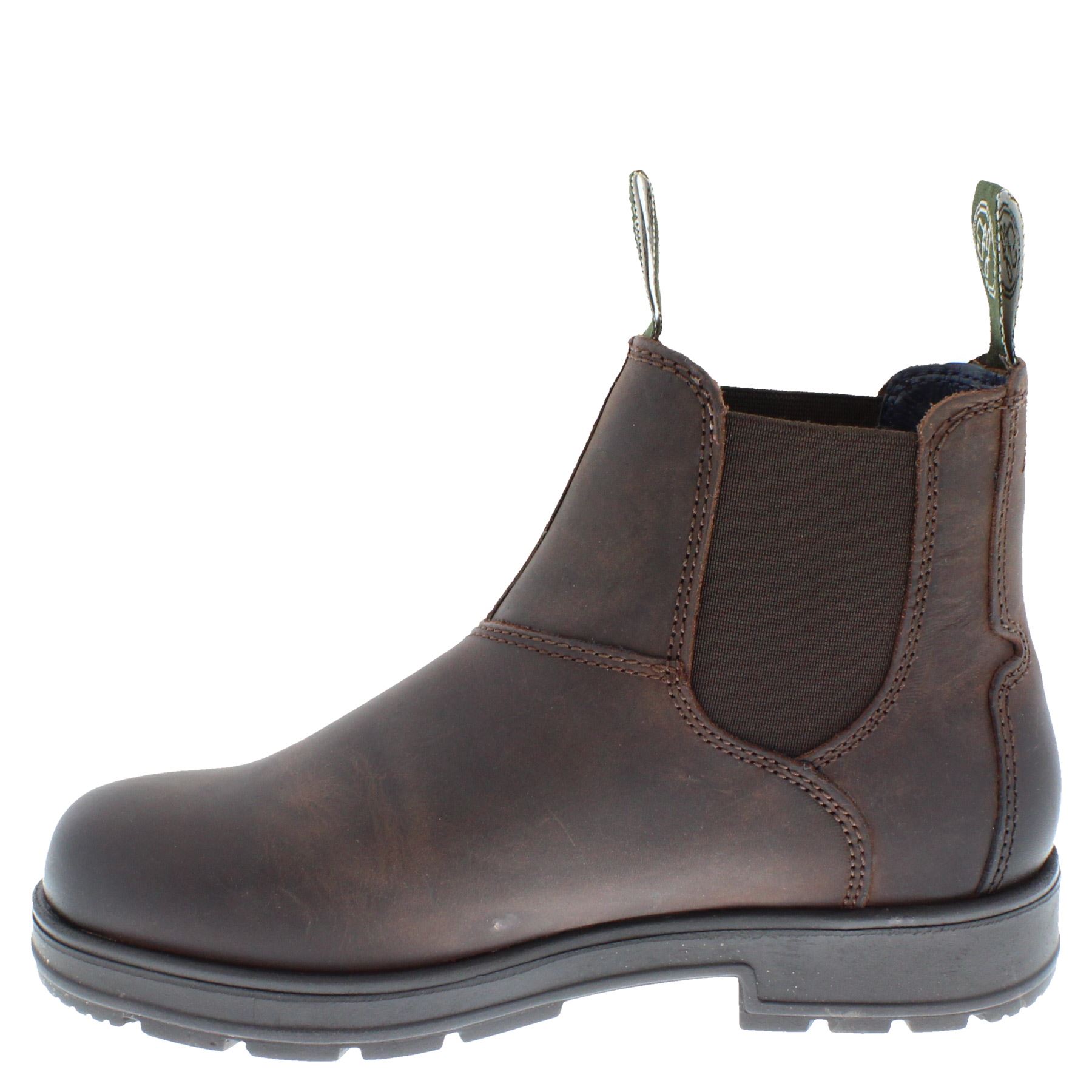 Frank James Women's Suffolk Brown Leather Chelsea Dealer Boots - Picture 5 of 17