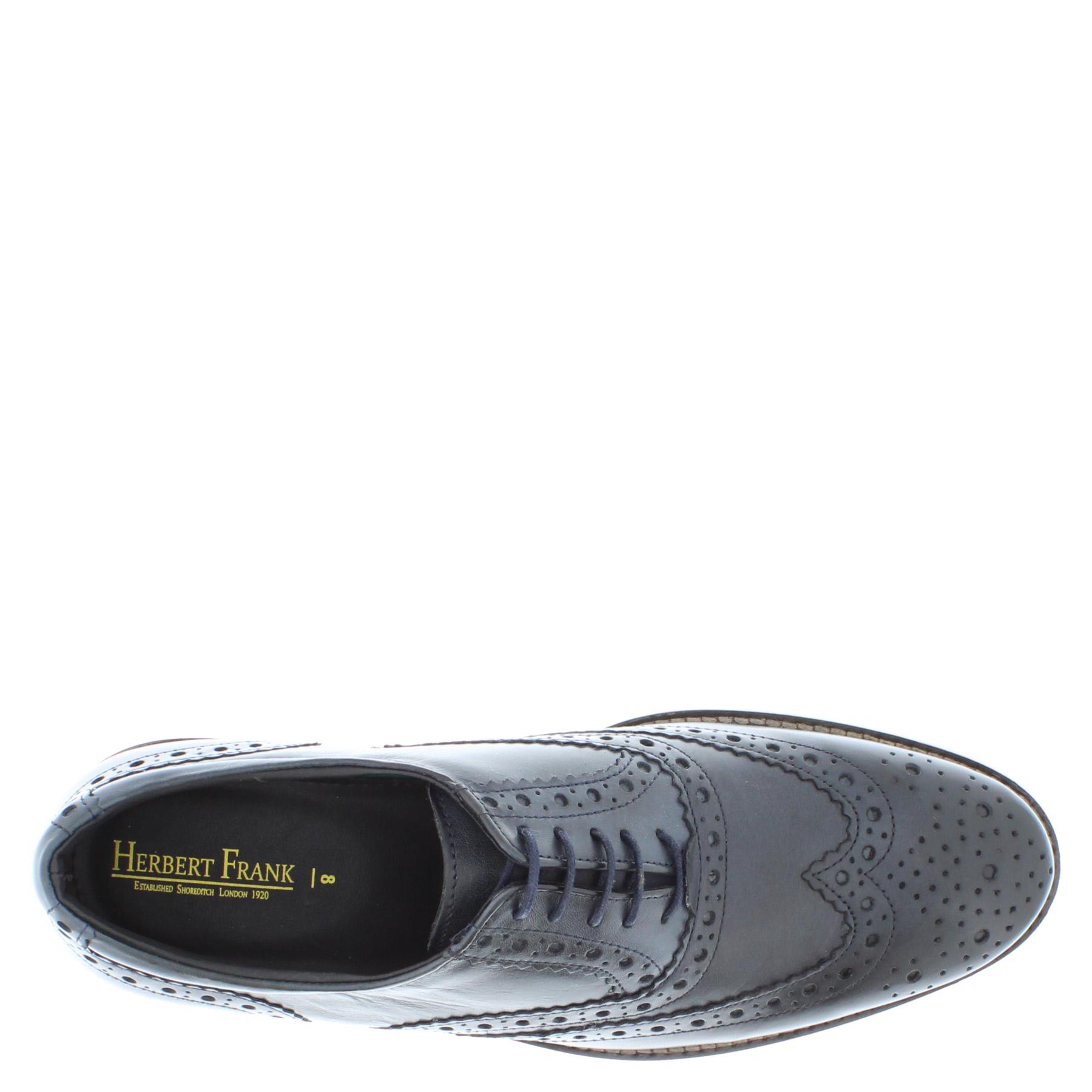 Herren Leder Schnürung Budapester Formell Brogues Schuhe Größe 7 8 9 10 11 12 - Bild 15 von 24