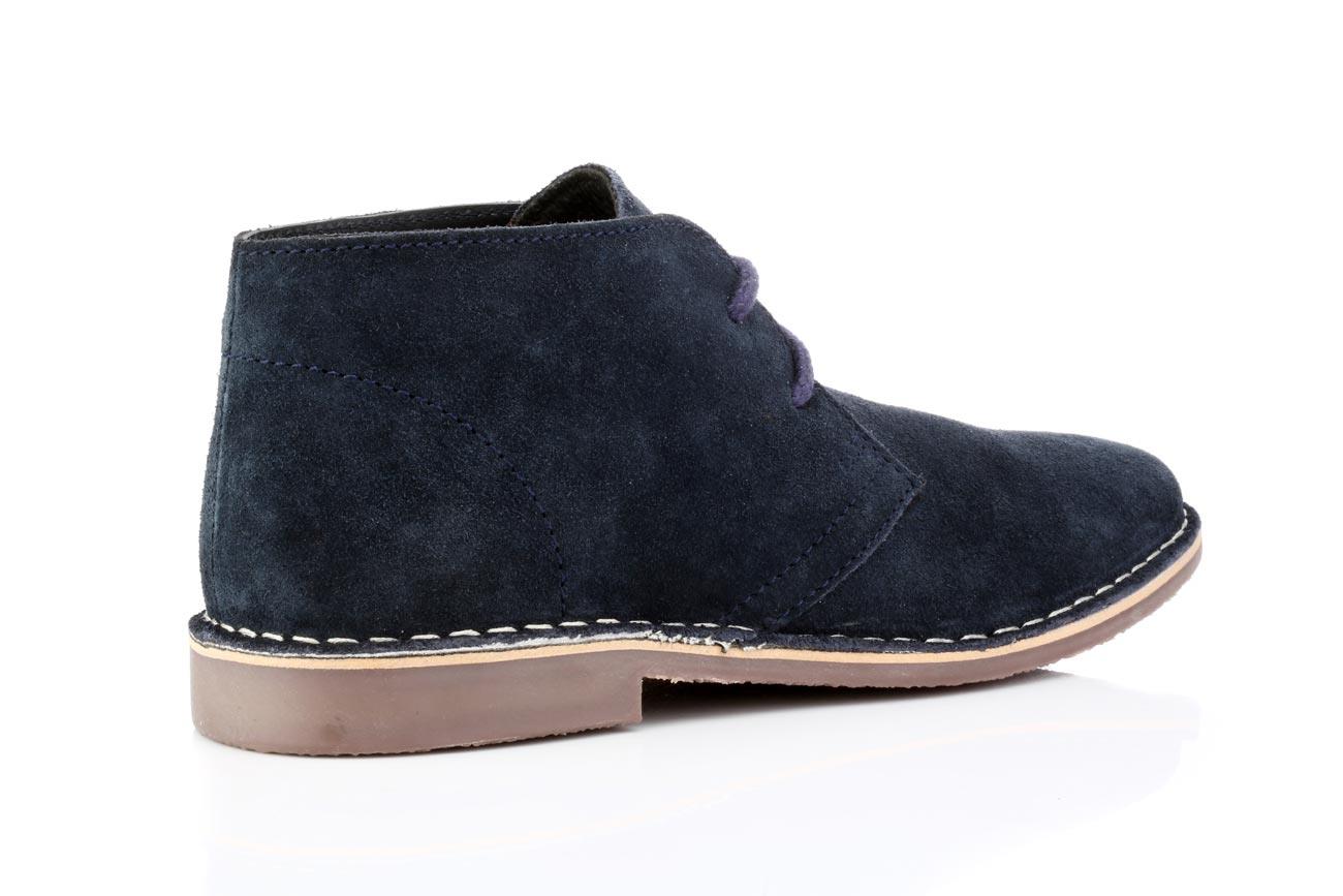 Botas de gamuza para hombre del desierto cinta roja cuero con cordones Chukka Gobi 7 8 9 10 11 12 - Imagen 14 de 20