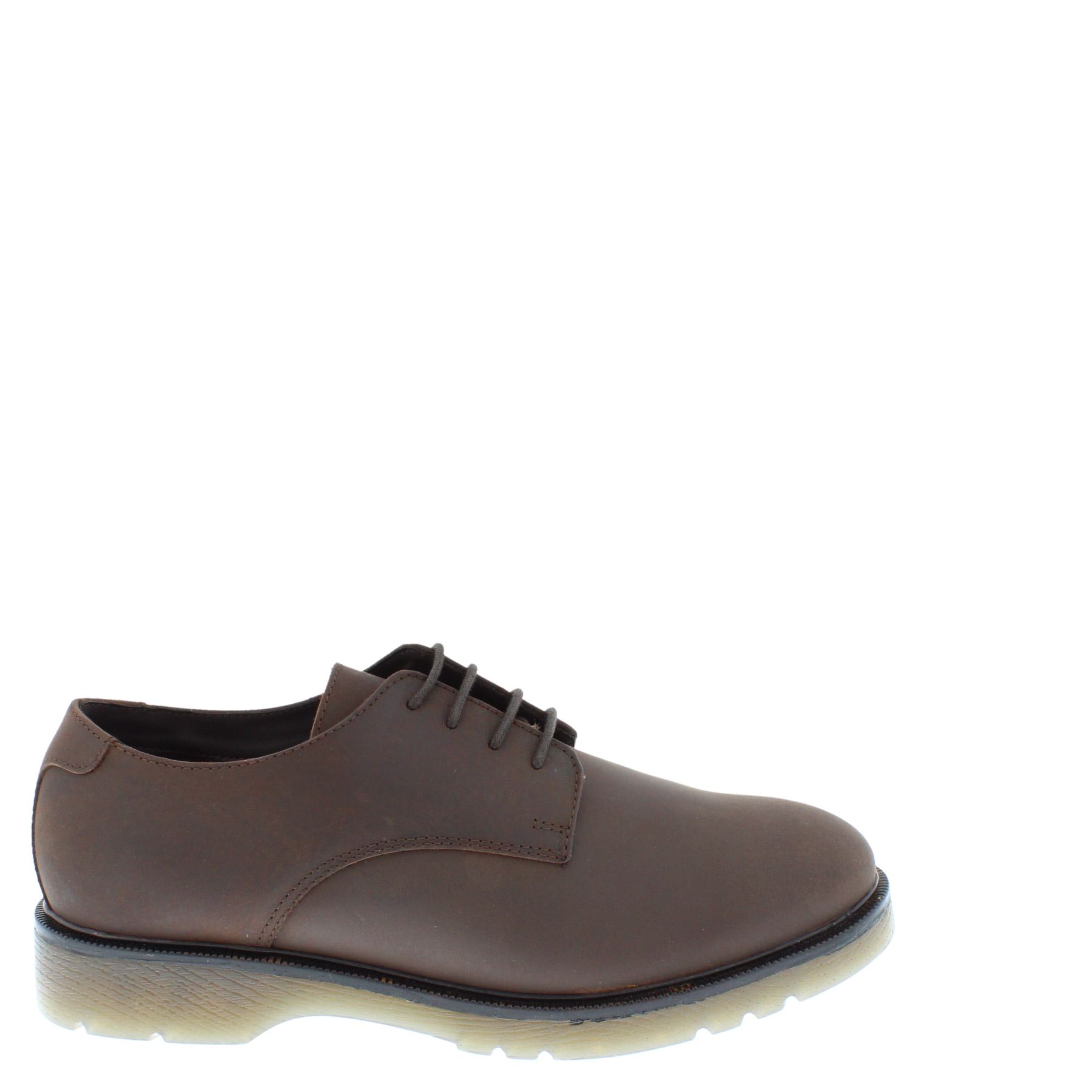 Mens Leather Oxford Black Brown Lace Up Frank James Brent Shoes Size 6-12 - Picture 11 of 17