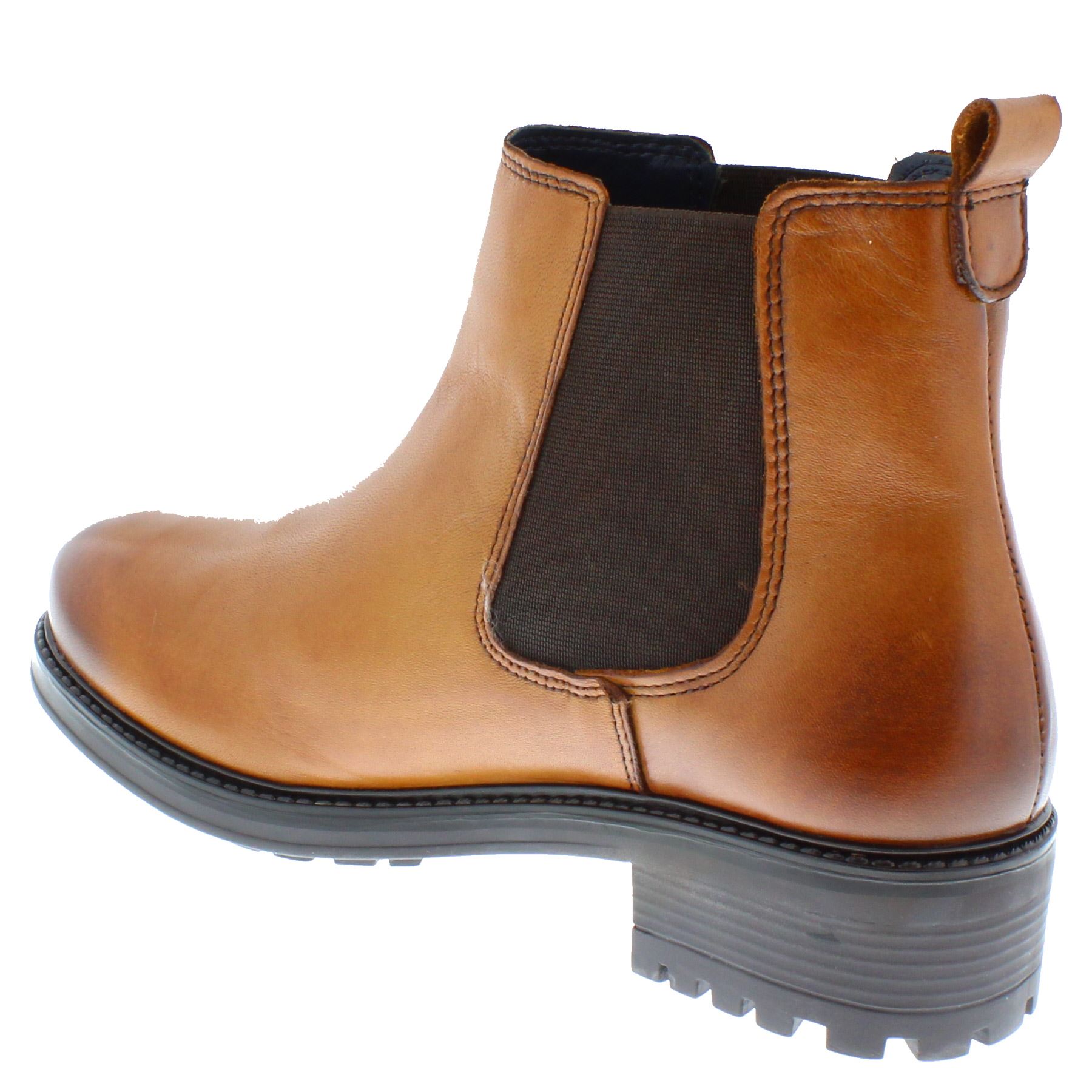Frank James Larkhill Damen Chelsea Boots mit klobigen Sohlen - Bild 14 von 17