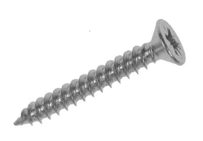 8x1" POZI CSK SELF TAPPING A2 STAINLESS SCREWS COUNTERSUNK SCREW PACKS