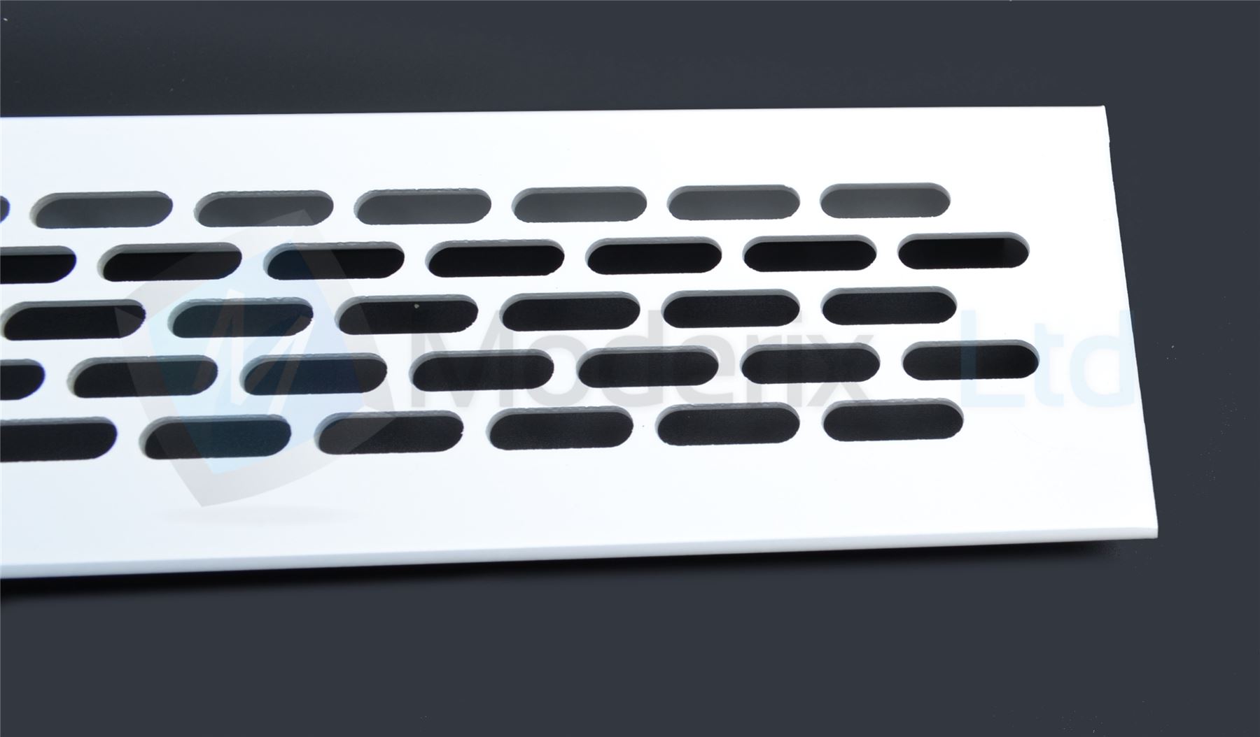 Aluminium, White, Brushed Chrome Vent Grill Kitchen Plinth Worktop Heat