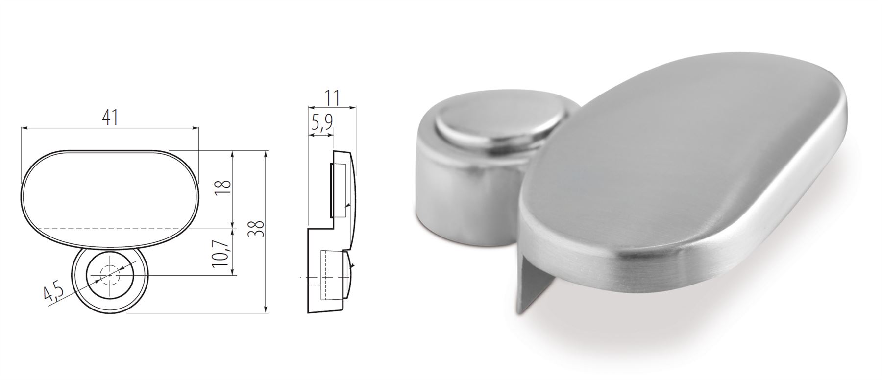 Small Shelf Brackets Glass Shelf Supports with Pin without ALL SIZES eBay