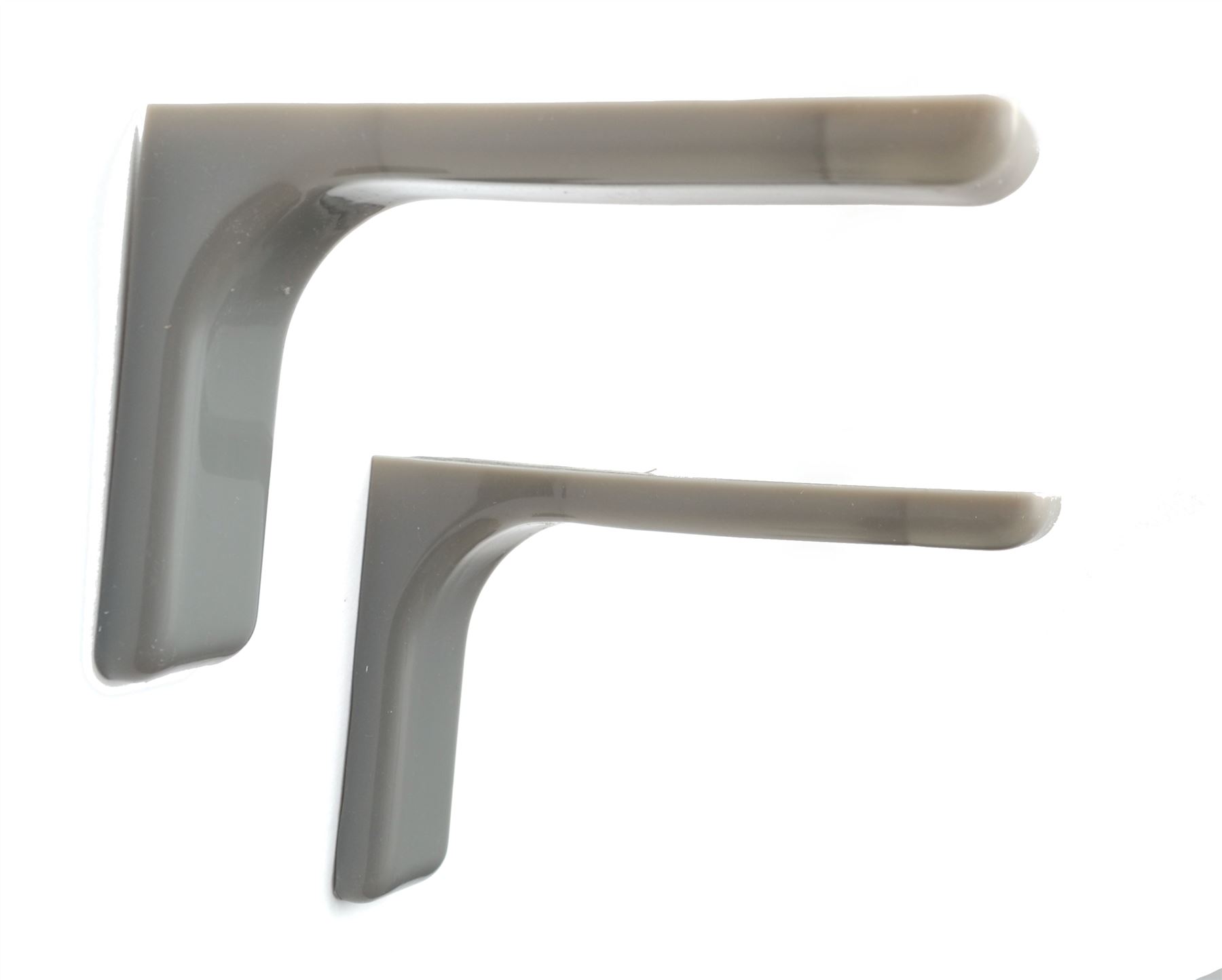 Shelf support bracket with covers 120, 180, 240mm Invisible / Concealed