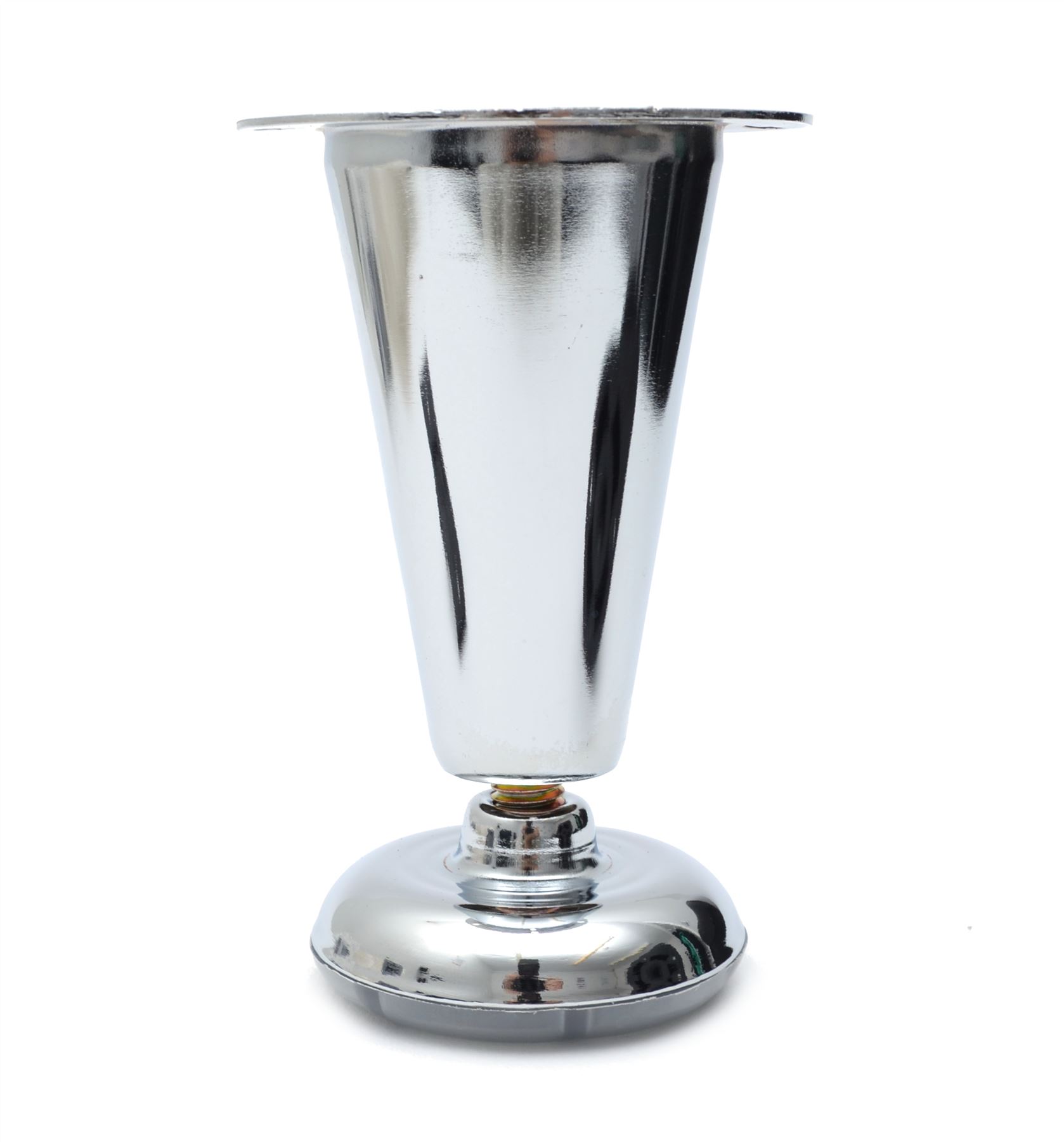 Chrome Aluminium Feet Plinth Legs sofa beds cupboard furniture