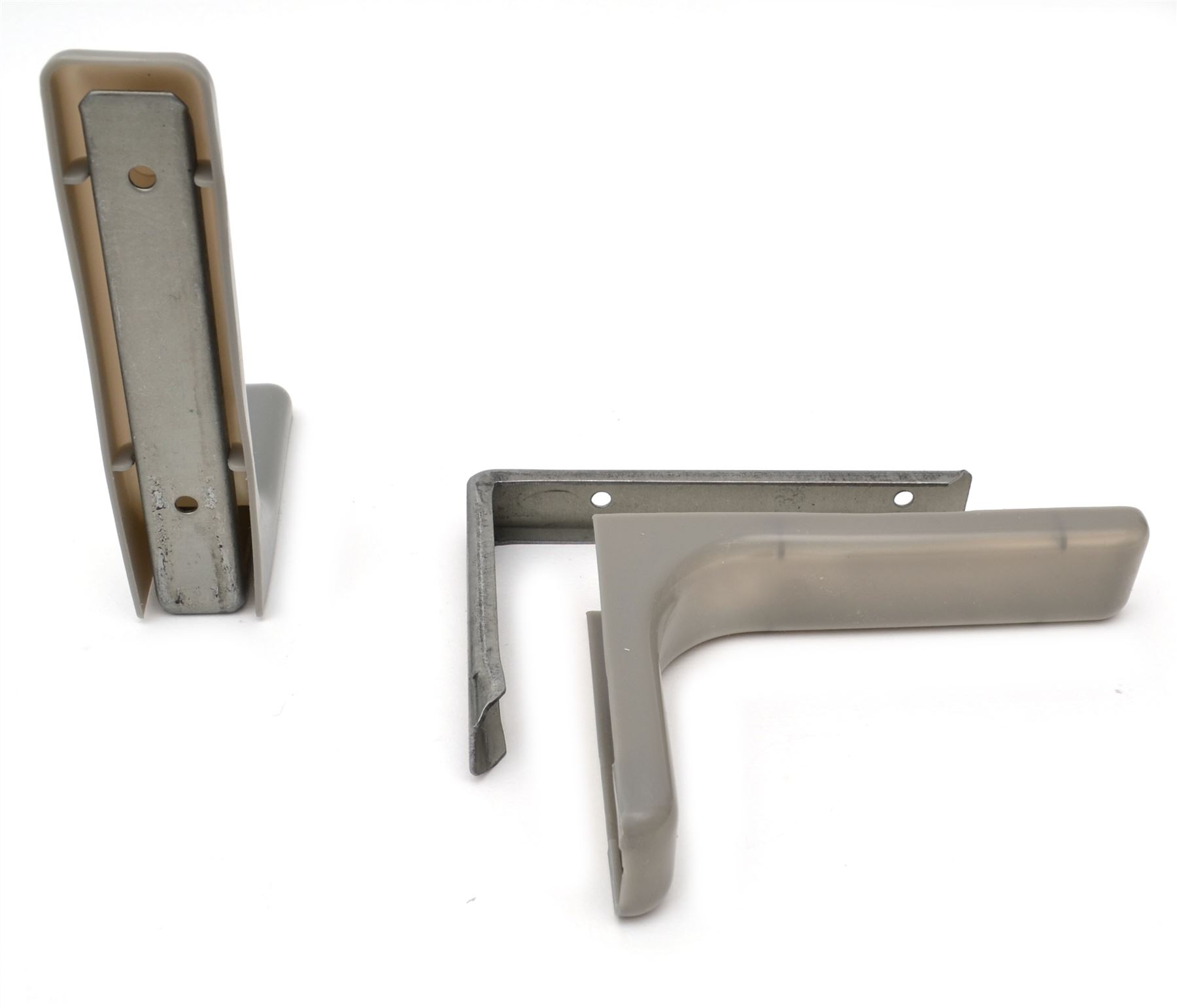 Invisible / Concealed Shelf support bracket with covers 120, 180, 240mm