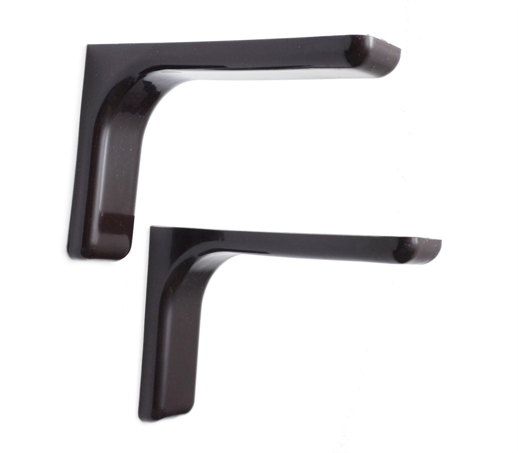 Shelf support bracket with covers 120, 180, 240mm Invisible / Concealed