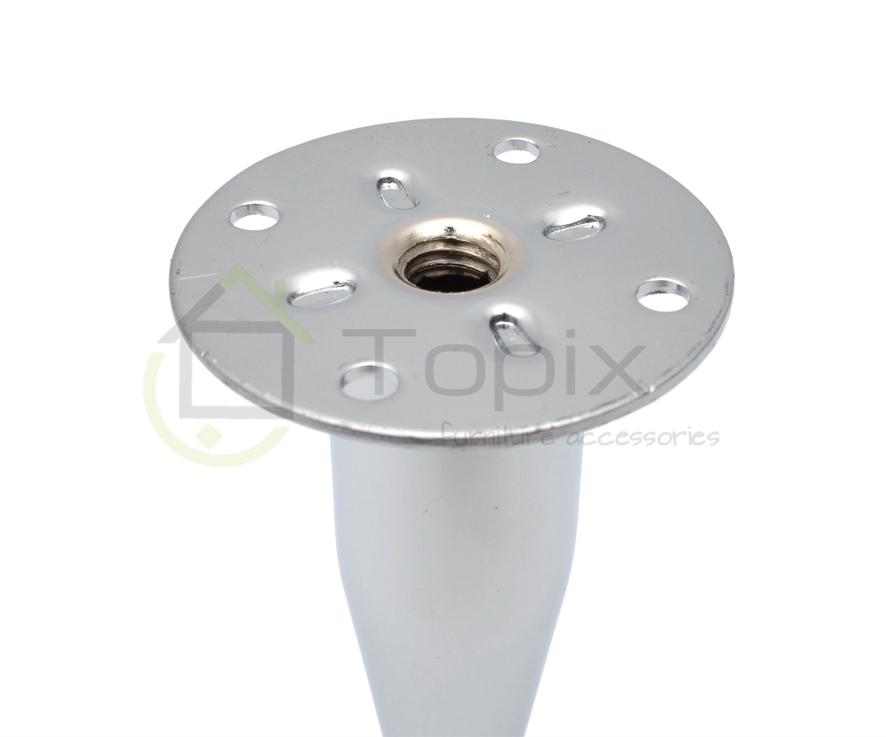 Möbelbeine Möbelfüße Sofafuß Tischbeine Chrome h-100mm +5mm | eBay