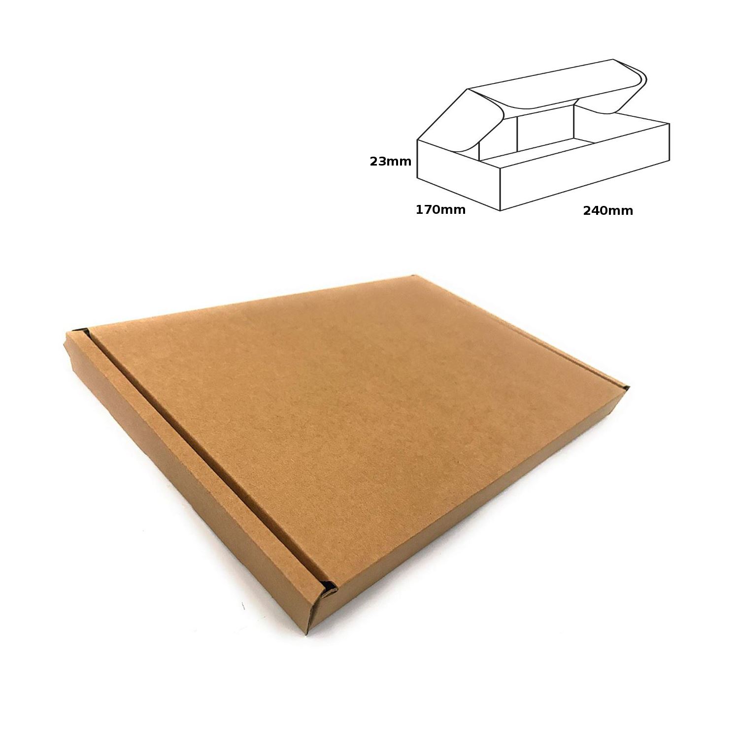 Postal Cardboard Box Mailing Large Letter Shipping Carton Brown eBay