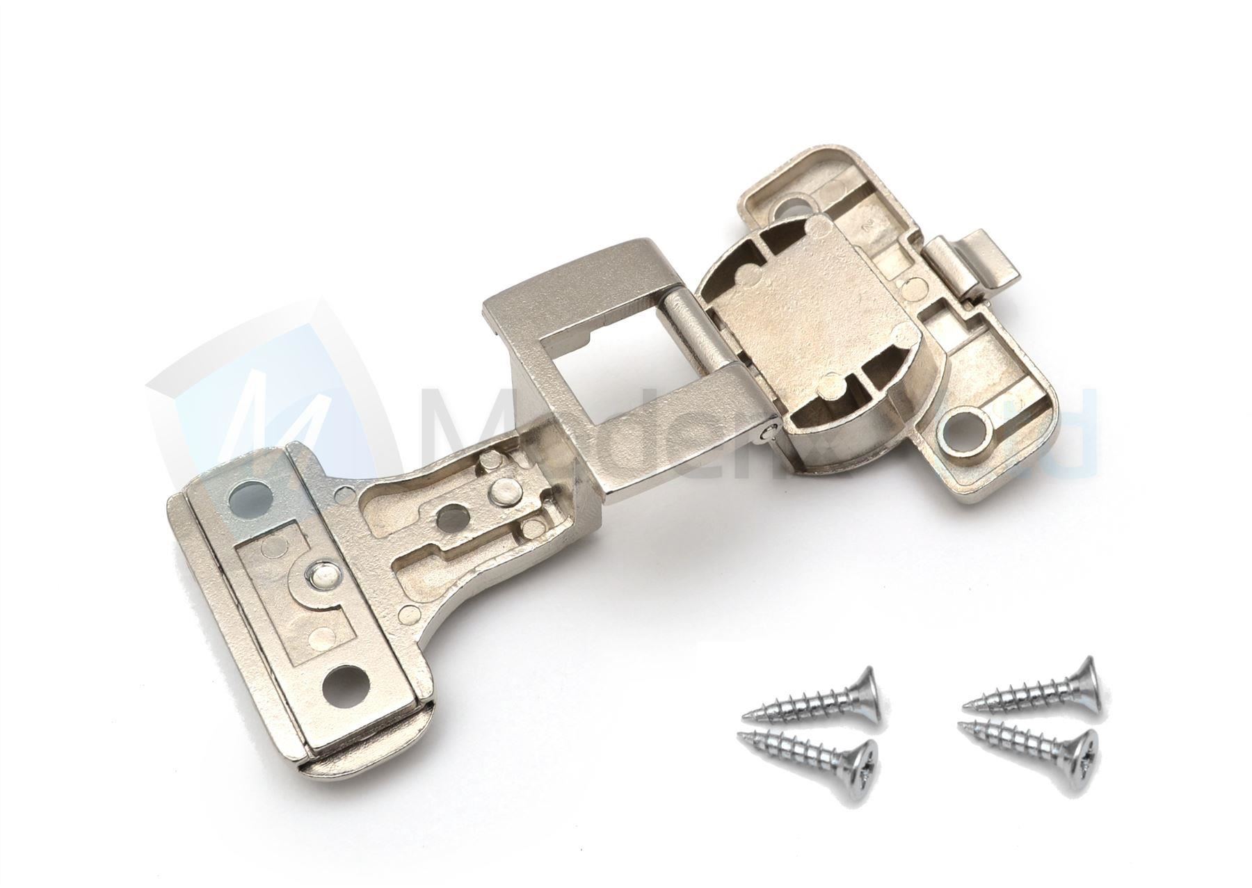 35mm KITCHEN CUPBOARD WARDROBE DOOR HINGES FULL HALF OVERLAY