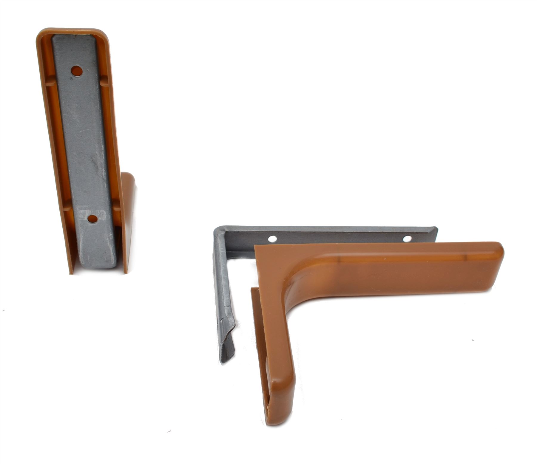 Invisible / Concealed Shelf support bracket with covers 120, 180, 240mm