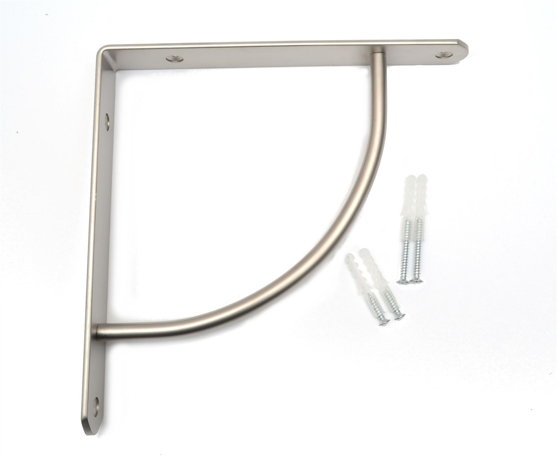 High Quality Fixed Shelf Brackets Supports With Fixings Various Shapes
