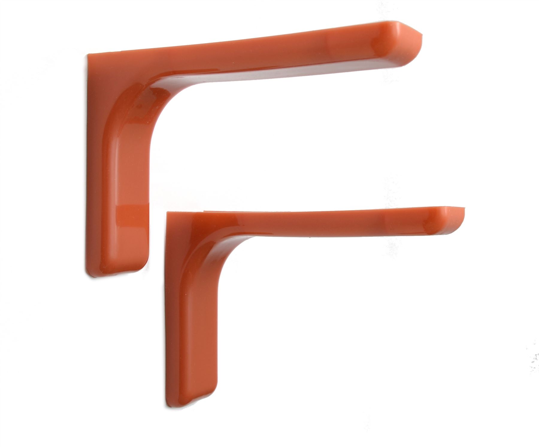 Invisible / Concealed Shelf support bracket with covers 120, 180, 240mm