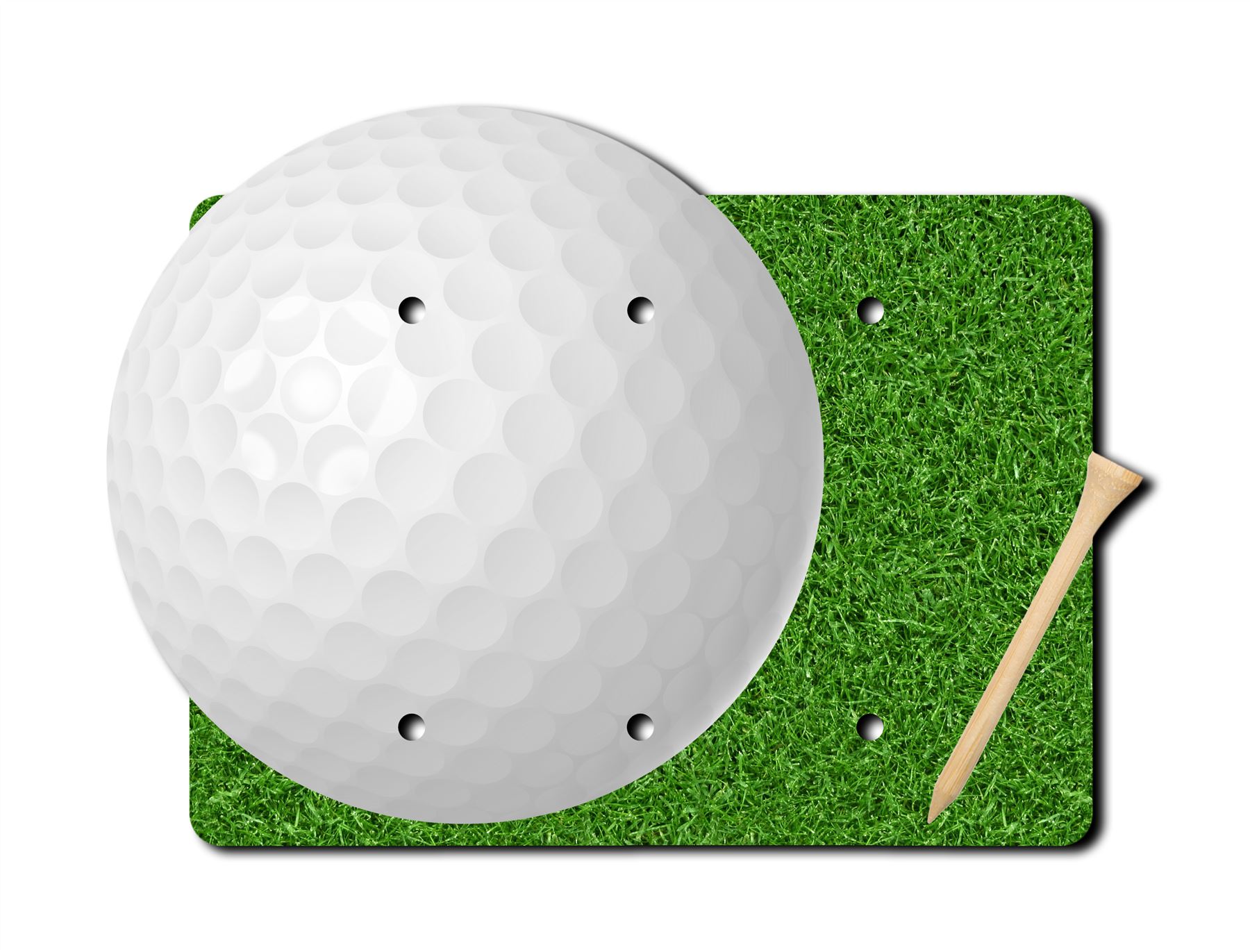 Golf Ball Wall Plate Switch Paddle Outlet Rocker Cover 1 2 3 Gang Wallplates - Picture 10 of 12