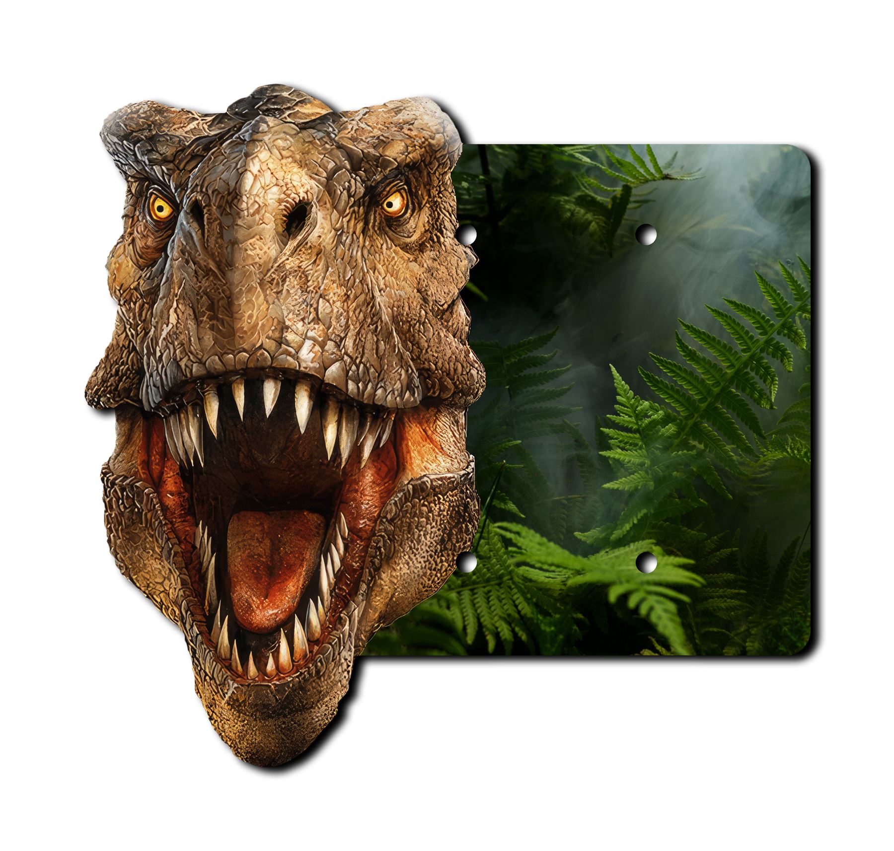 Interruptor de placa de pared de dinosaurio T-Rex placas de pared salida basculante cubierta 1 2 3 velocidades - Imagen 2 de 12