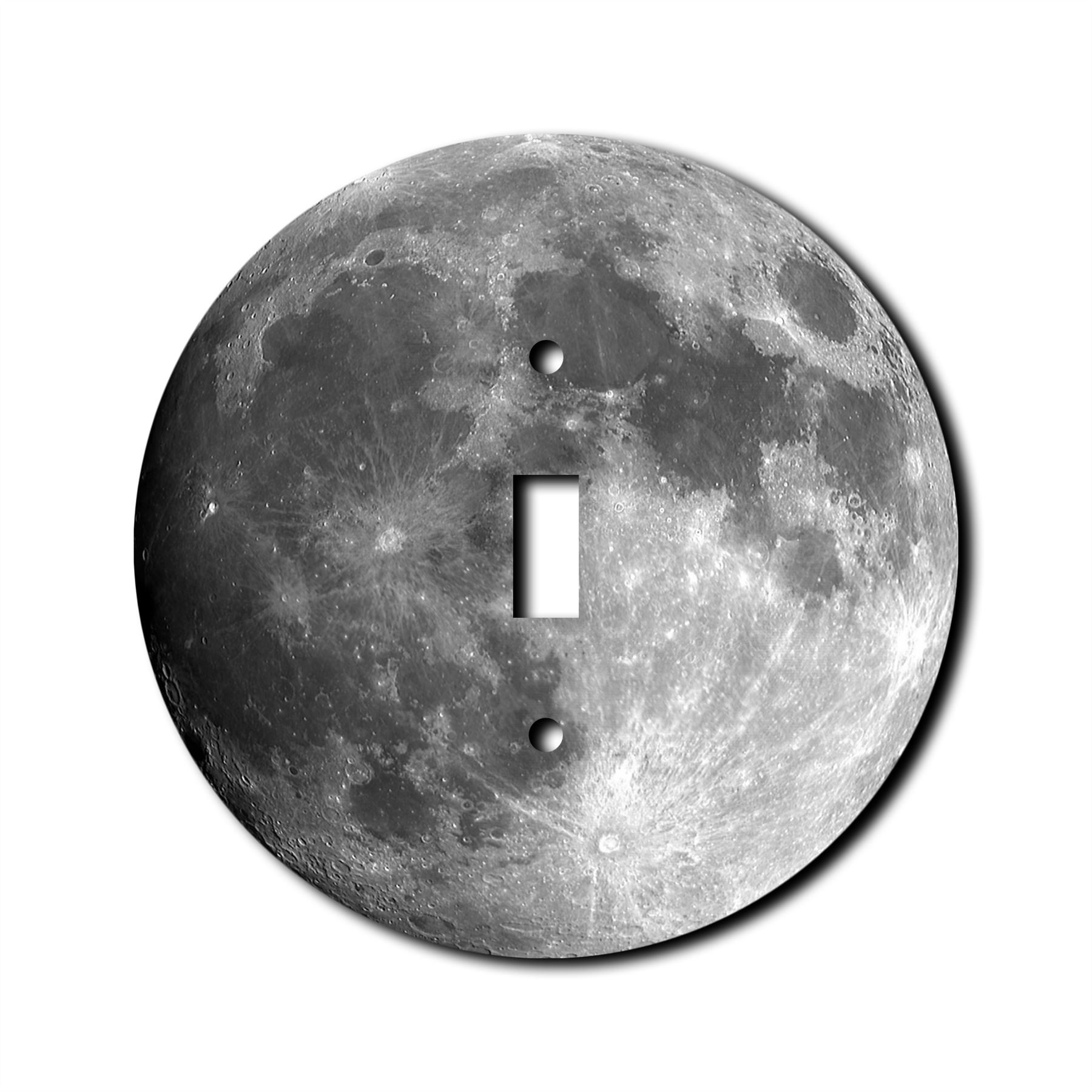 Luna Espacio Exterior Placa de Pared Interruptor Placas de Pared Salida Balancín Cubierta 1 2 3 Velocidades - Imagen 7 de 12