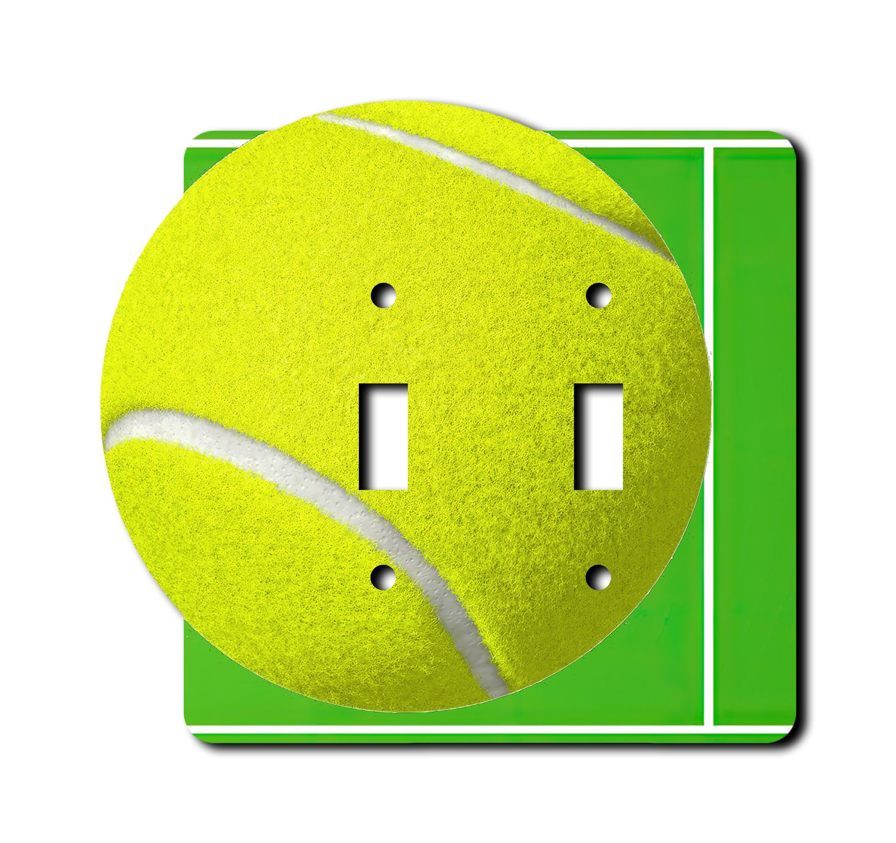 Interruptor de placa de pared de pelota de tenis placas de pared salida basculante cubierta 1 2 3 velocidades - Imagen 3 de 12
