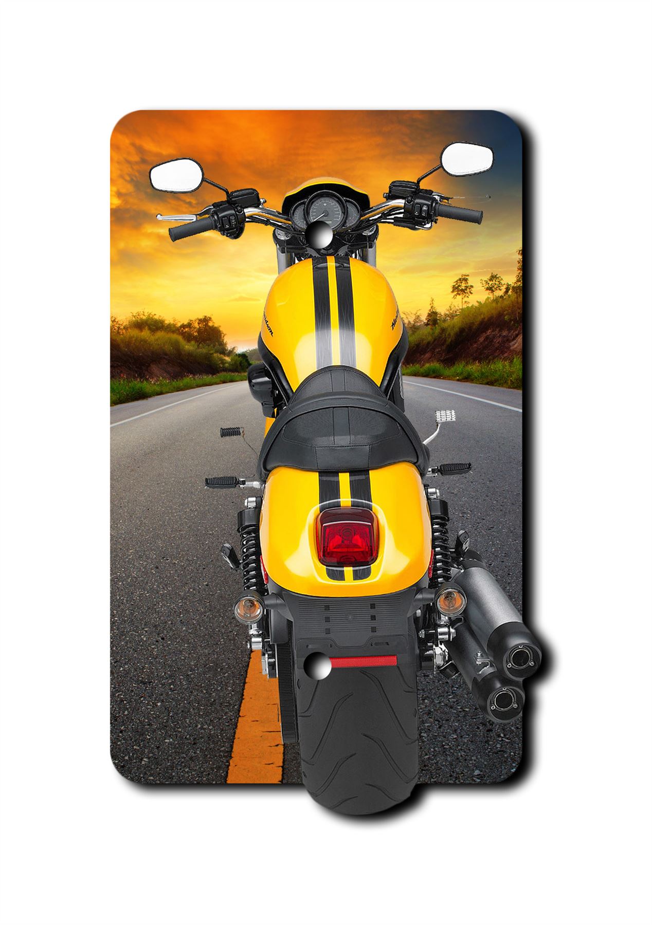 Interruptor de placa de pared para motocicleta placas de pared salida basculante cubierta 1 2 3 velocidades - Imagen 6 de 12