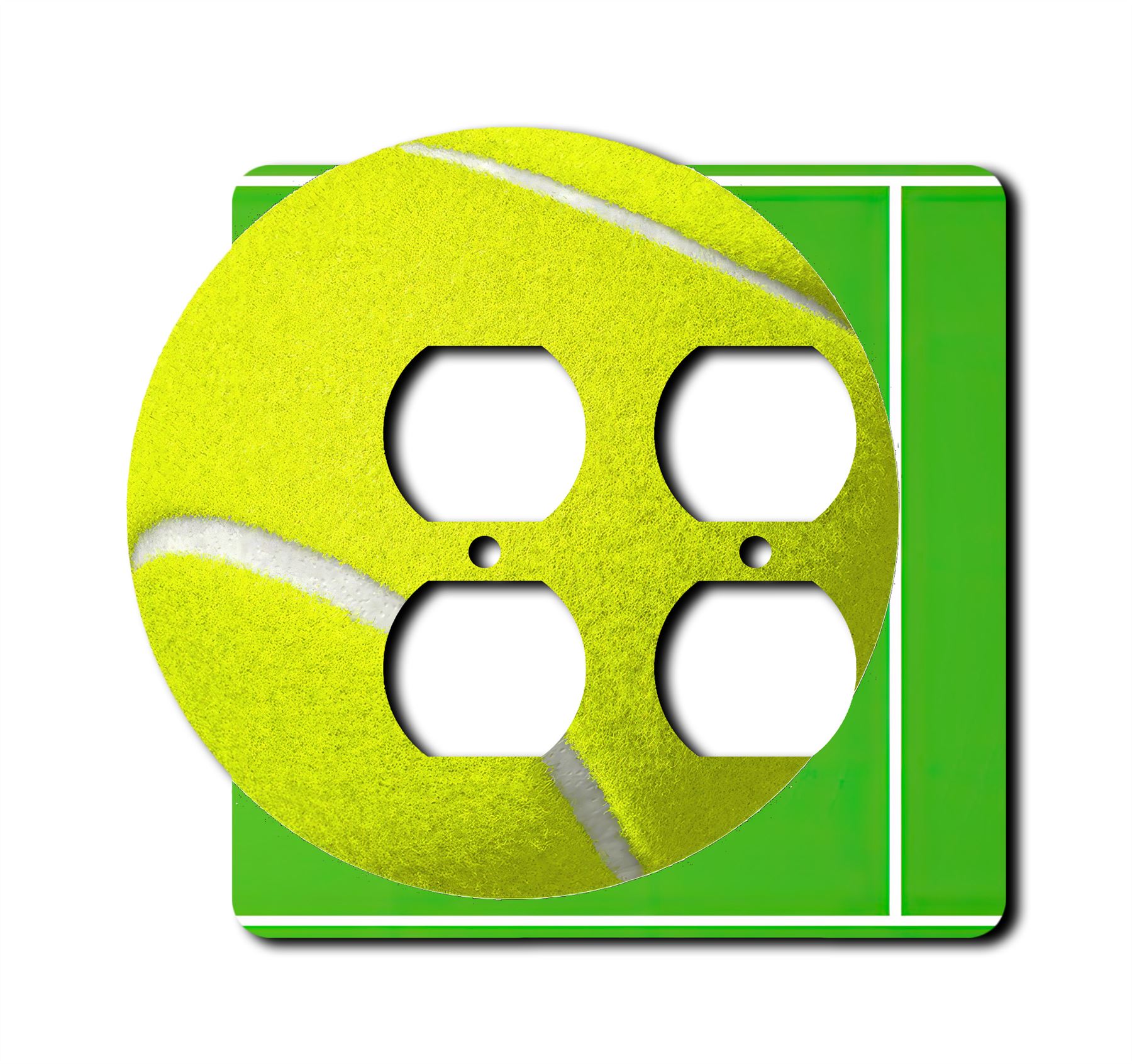 Interruptor de placa de pared de pelota de tenis placas de pared salida basculante cubierta 1 2 3 velocidades - Imagen 4 de 12