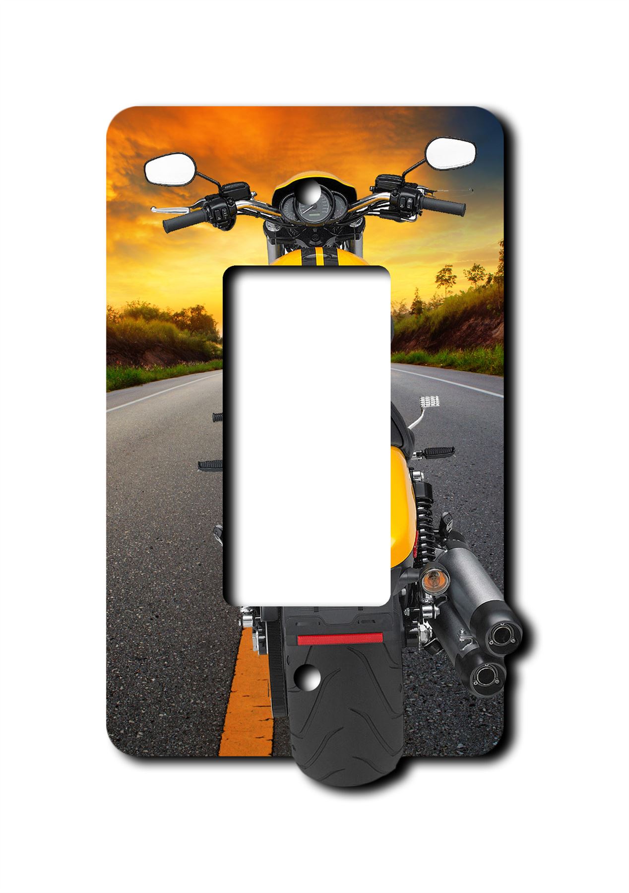 Interruptor de placa de pared para motocicleta placas de pared salida basculante cubierta 1 2 3 velocidades - Imagen 9 de 12