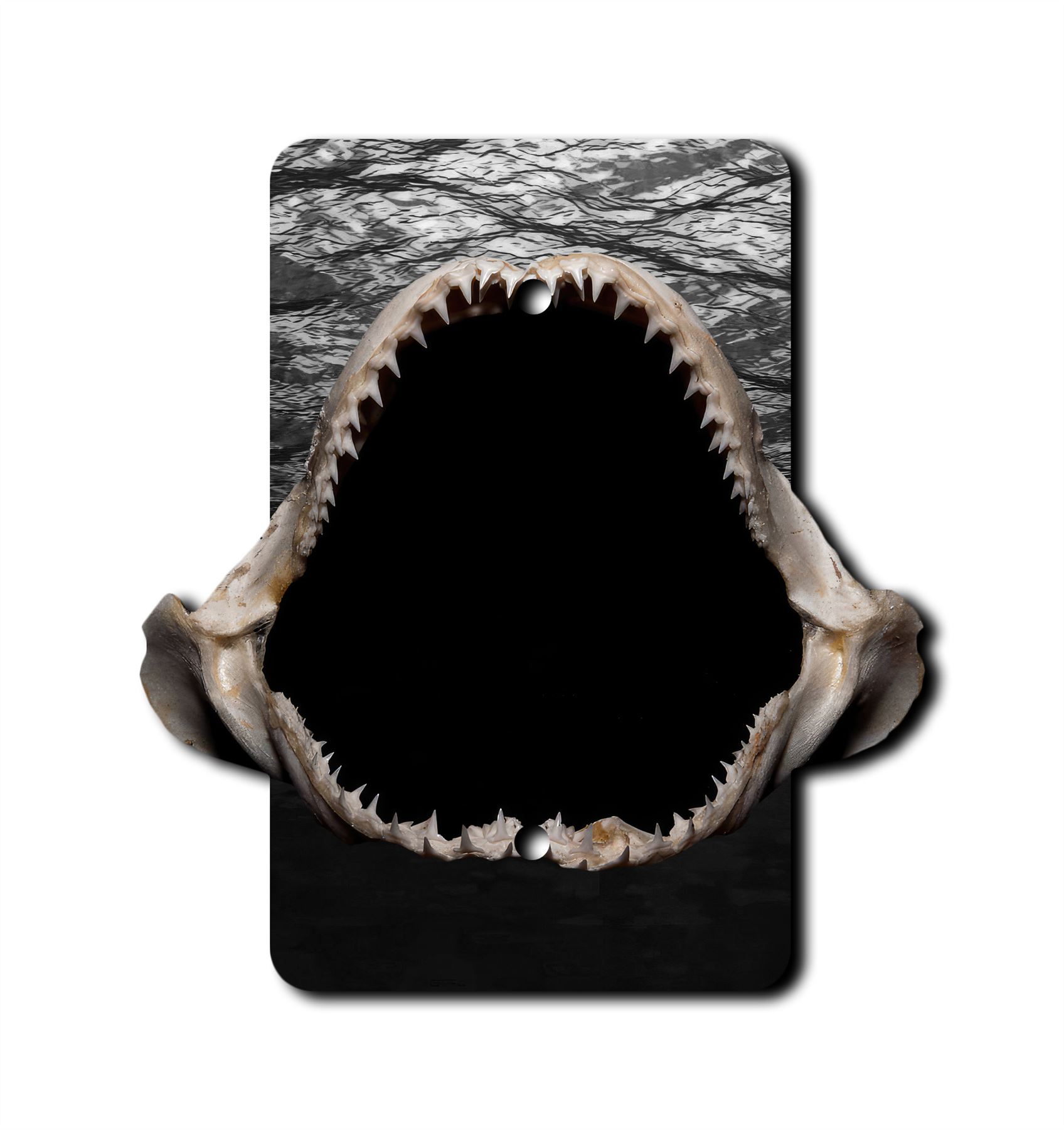 Tiburón Mandíbulas Placa de Pared Interruptor Paleta Salida Balancín Cubierta Placas de Pared - Imagen 6 de 12
