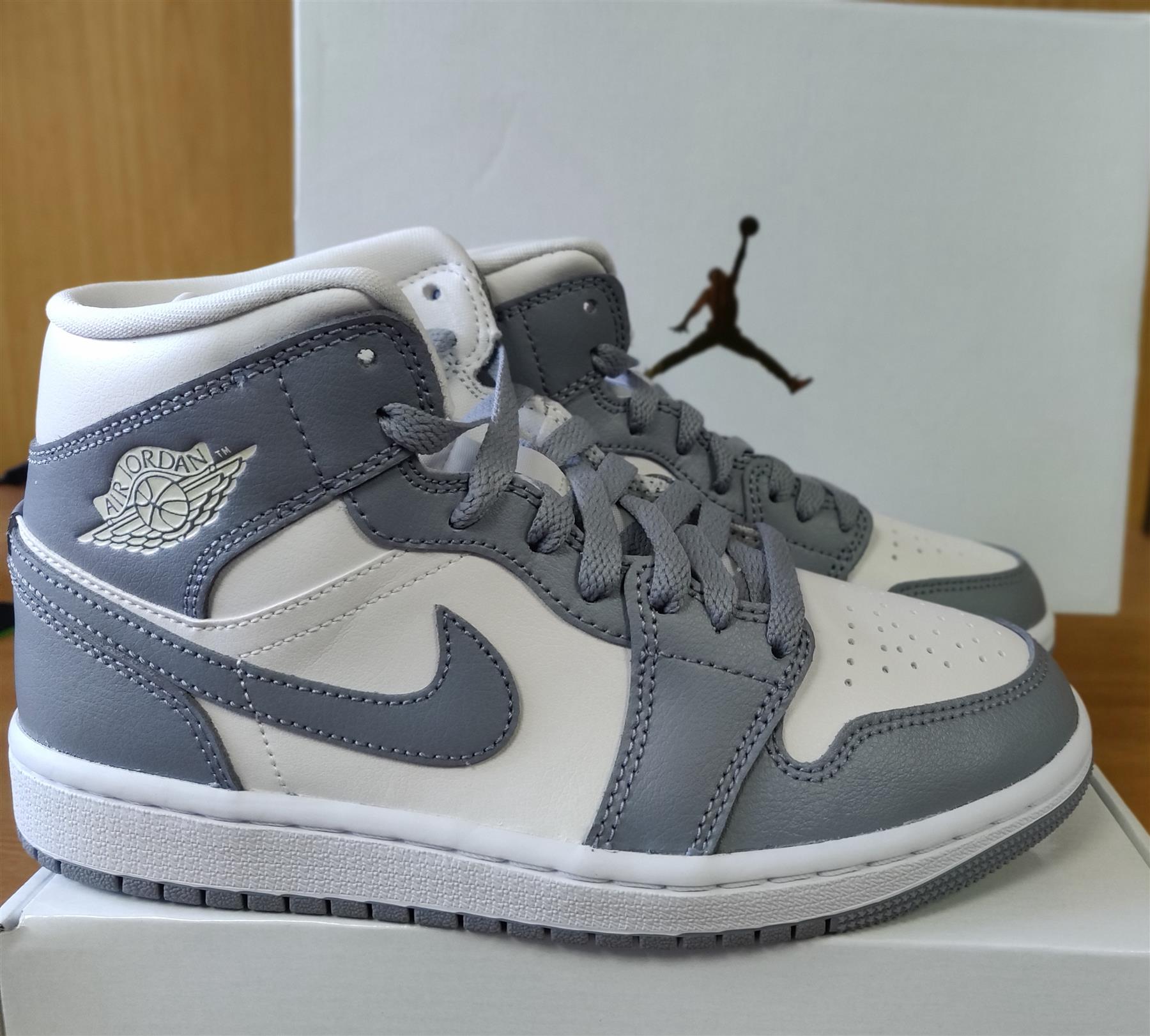 Nike Air Jordan 1 Mid Stealth (Grey) (W) - BQ6472-115 - Multiple UK Sizes |  eBay UK