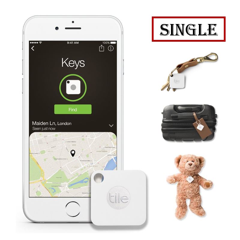 Tile Mate GPS Bluetooth Tracker - Key Finder Locator - iPhone Android