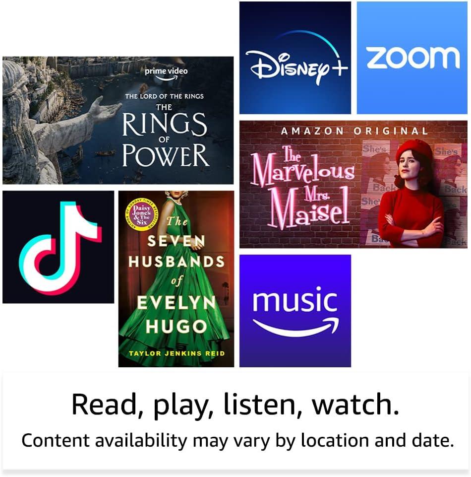 Amazon Fire HD 8 Tablet 10th Generation Full HD display WiFi Alexa 32 GB Black - Image 3