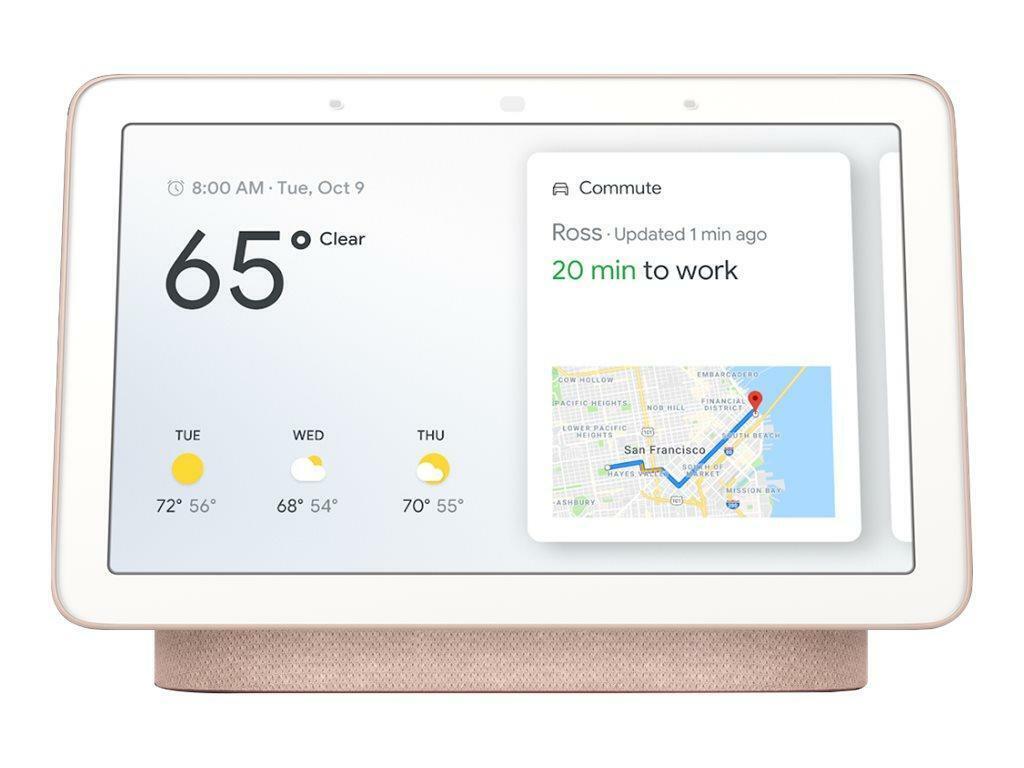 Google Nest Home Hub 7" Smart Lautsprecher & Display Sprachsteuerung Befehlsassistent - Bild 19 von 21