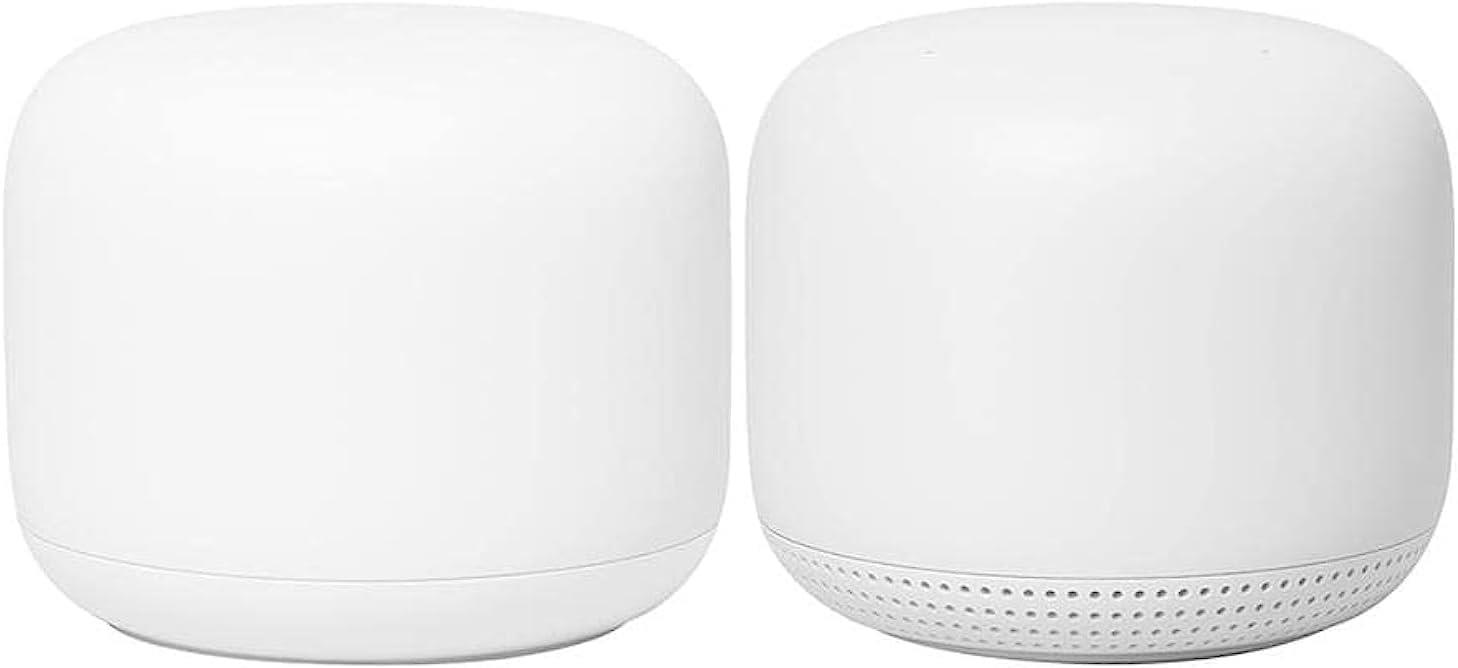 Google Nest Wi-Fi Router i Add on point | GA00595 / 822 Mesh Wi-Fi | Wielopak - Zdjęcie 9 z 22